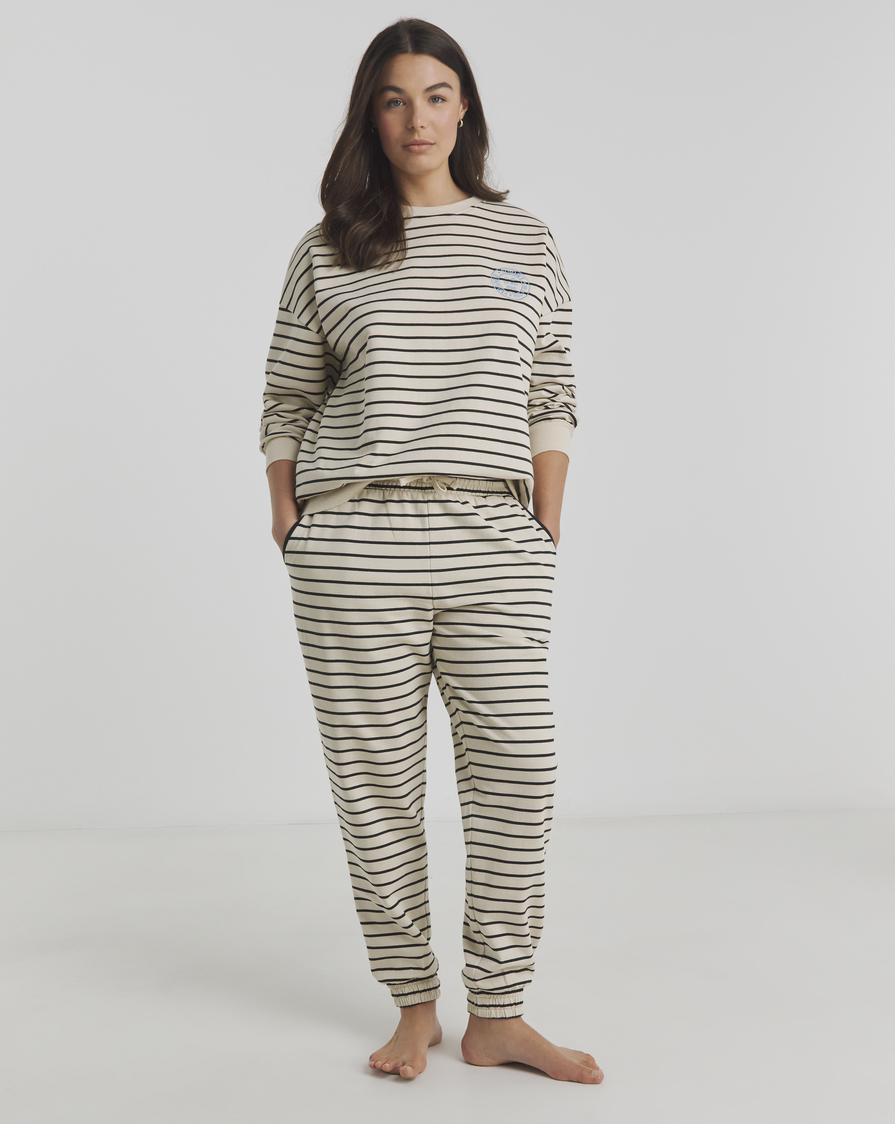 Crew Neck Lounge Set