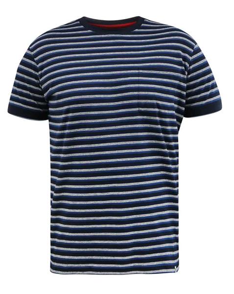 New In - D555 Beamont Jacquard Stripe T-Shirt