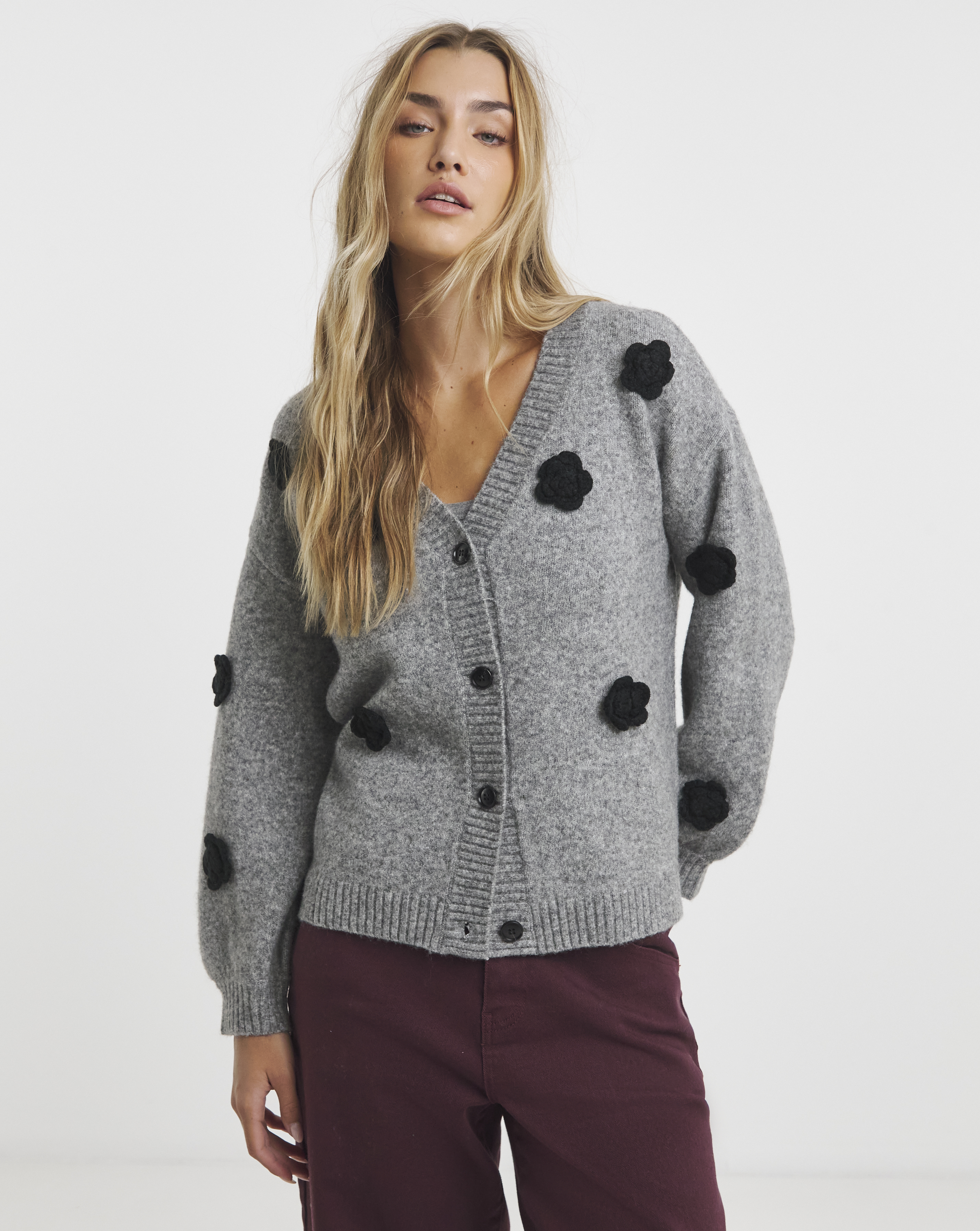 Native Youth Applique Cardigan