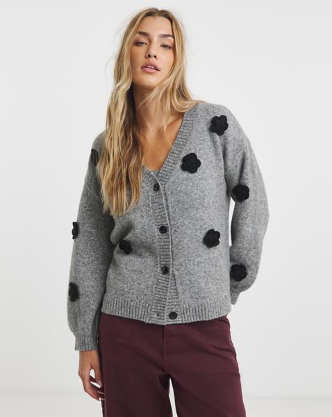 Native Youth Applique Cardigan