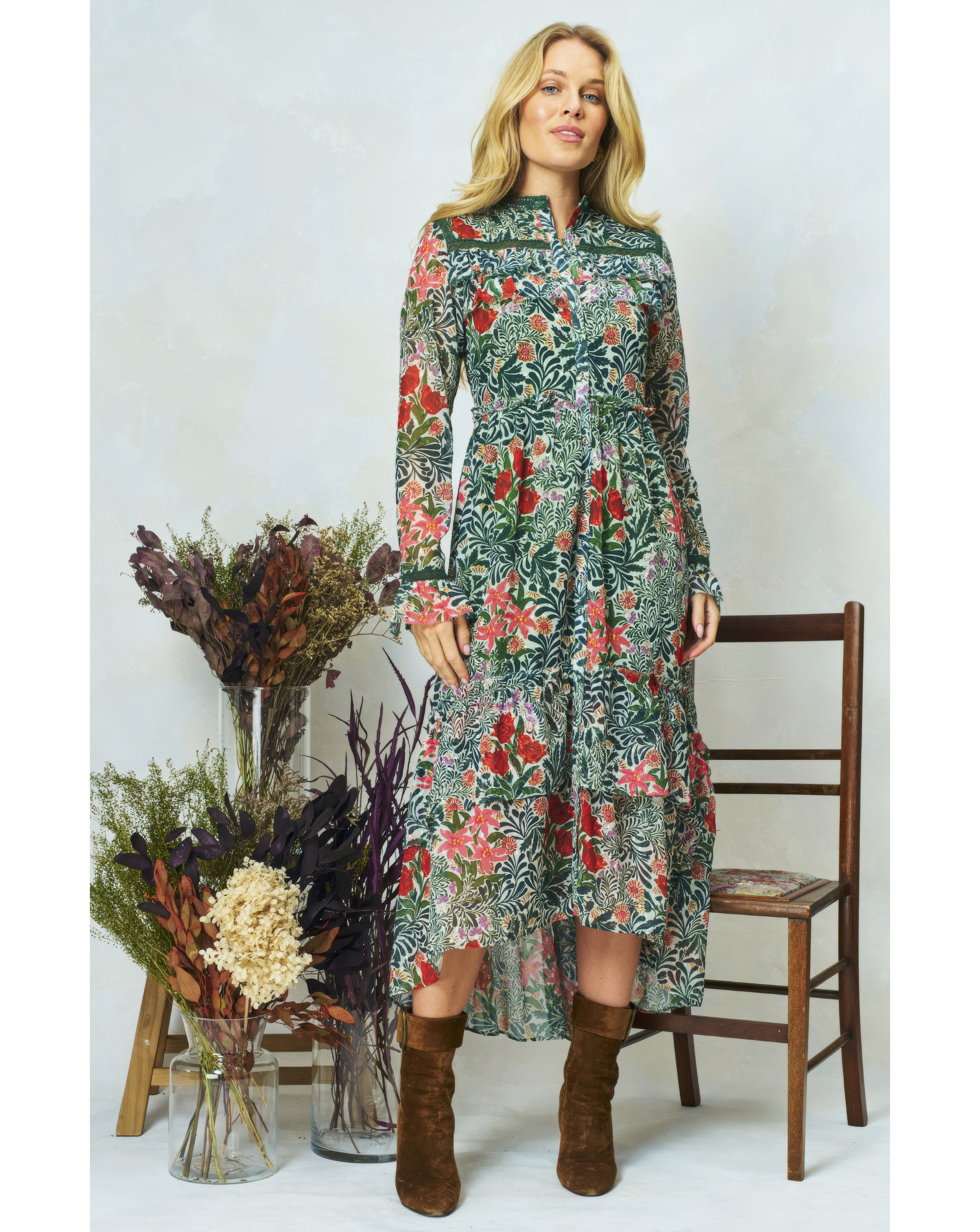 Hope & Ivy William Morris Society Dress