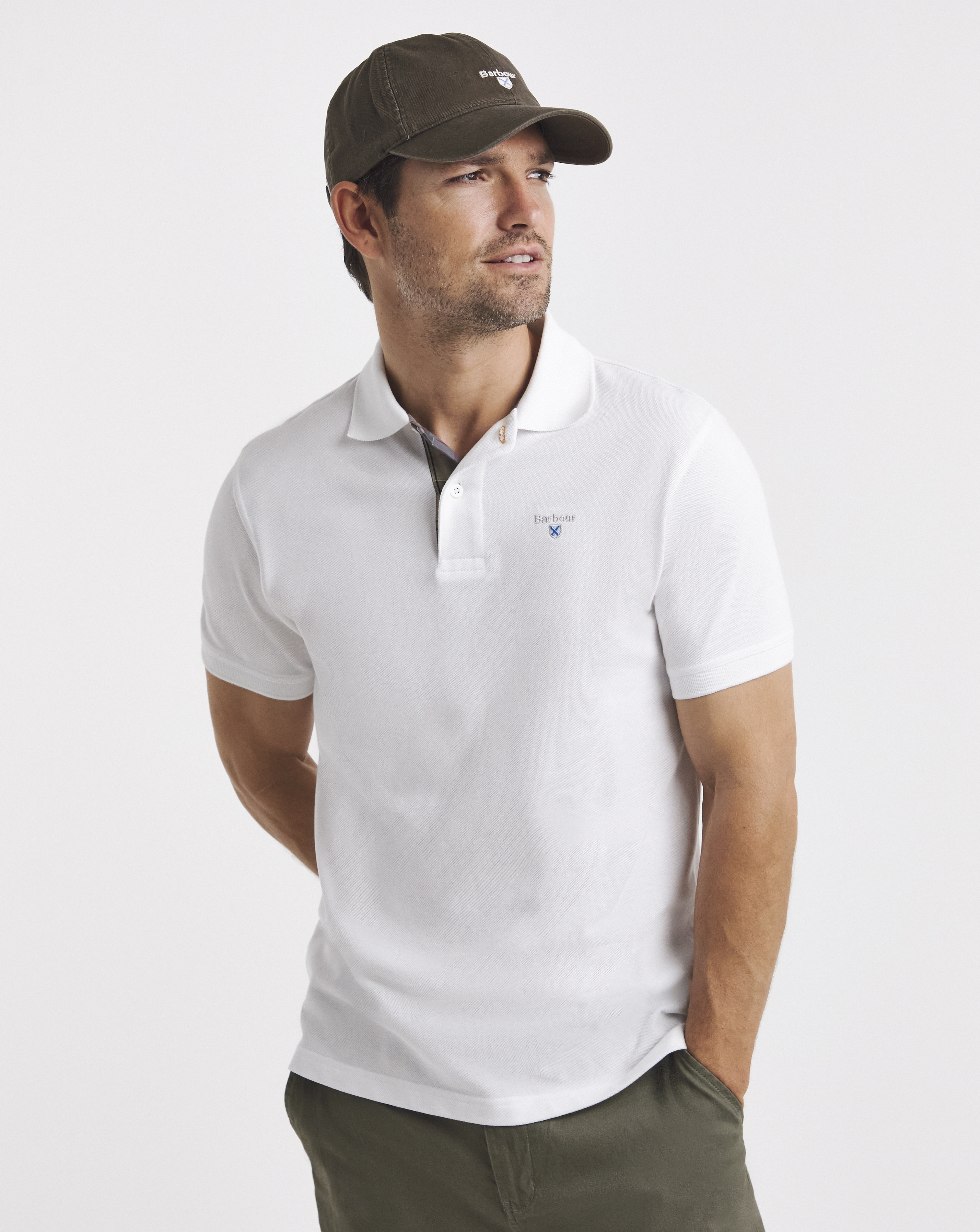 Barbour Tartan Pique Polo Shirt