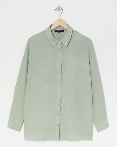 Textured Oversized Shirt