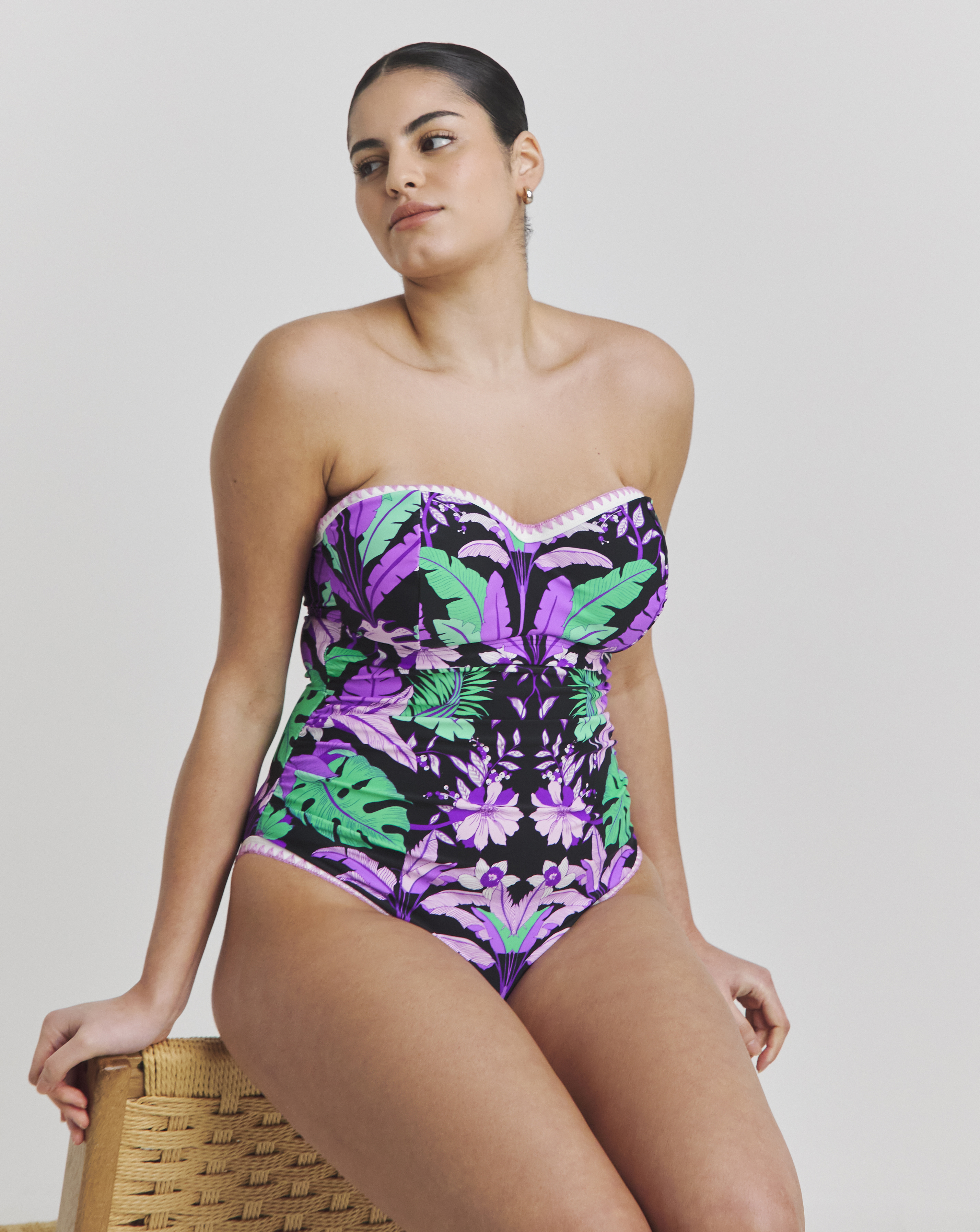 Figleaves Frida Bandeau Swimsuit