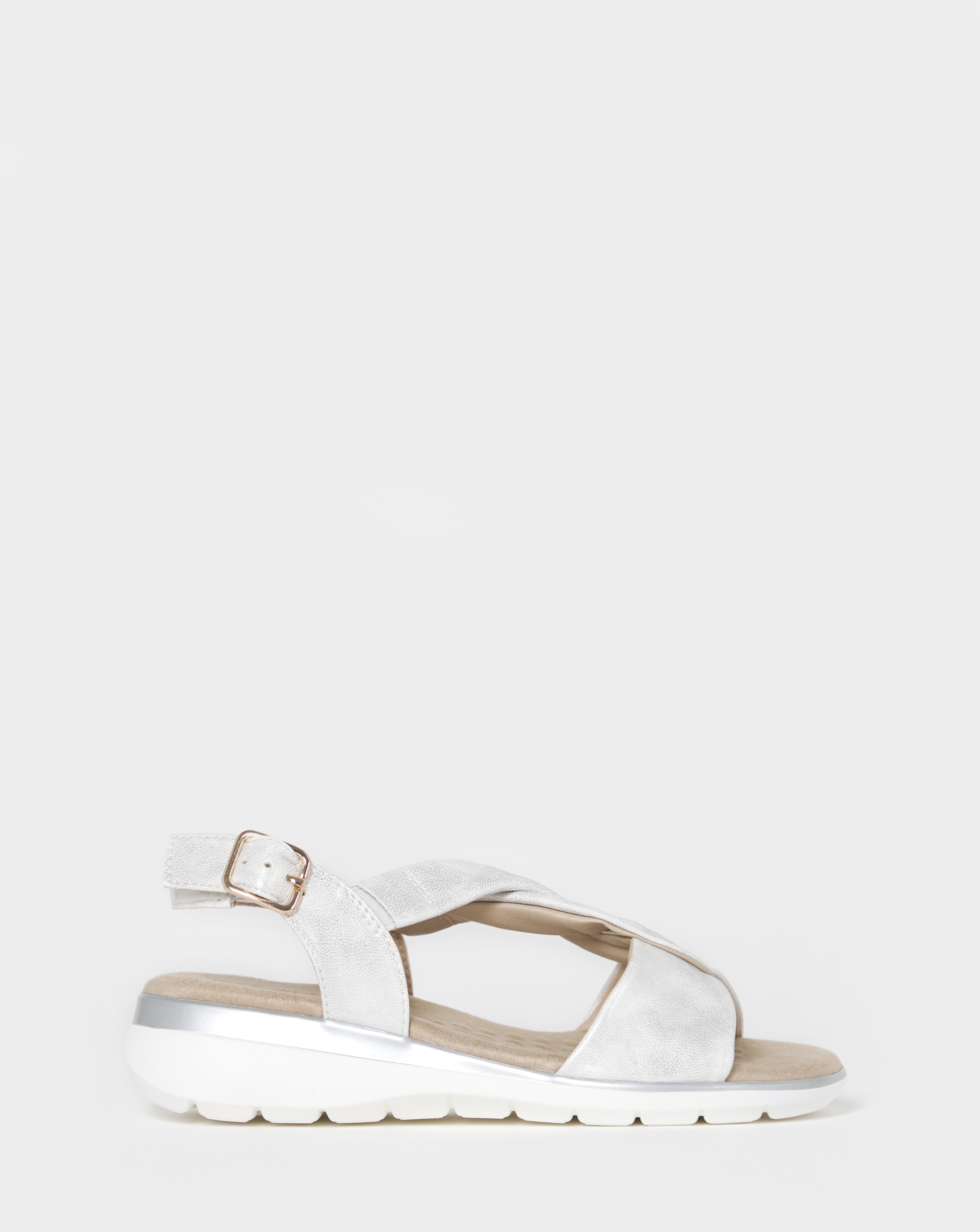 Cushion Walk Shimmer Sandals EEE Fit
