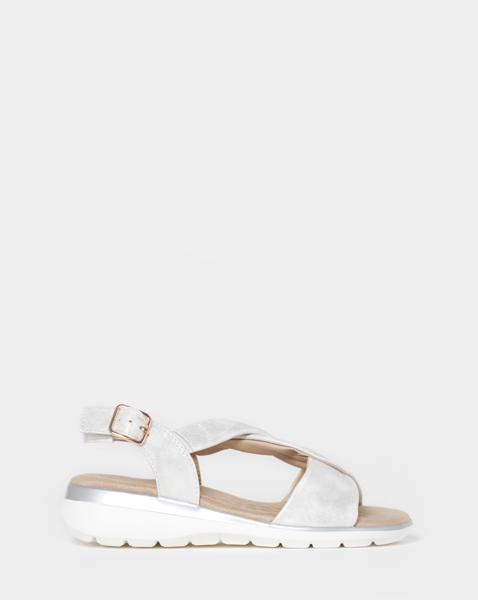 Cushion Walk Shimmer Sandals EEE Fit