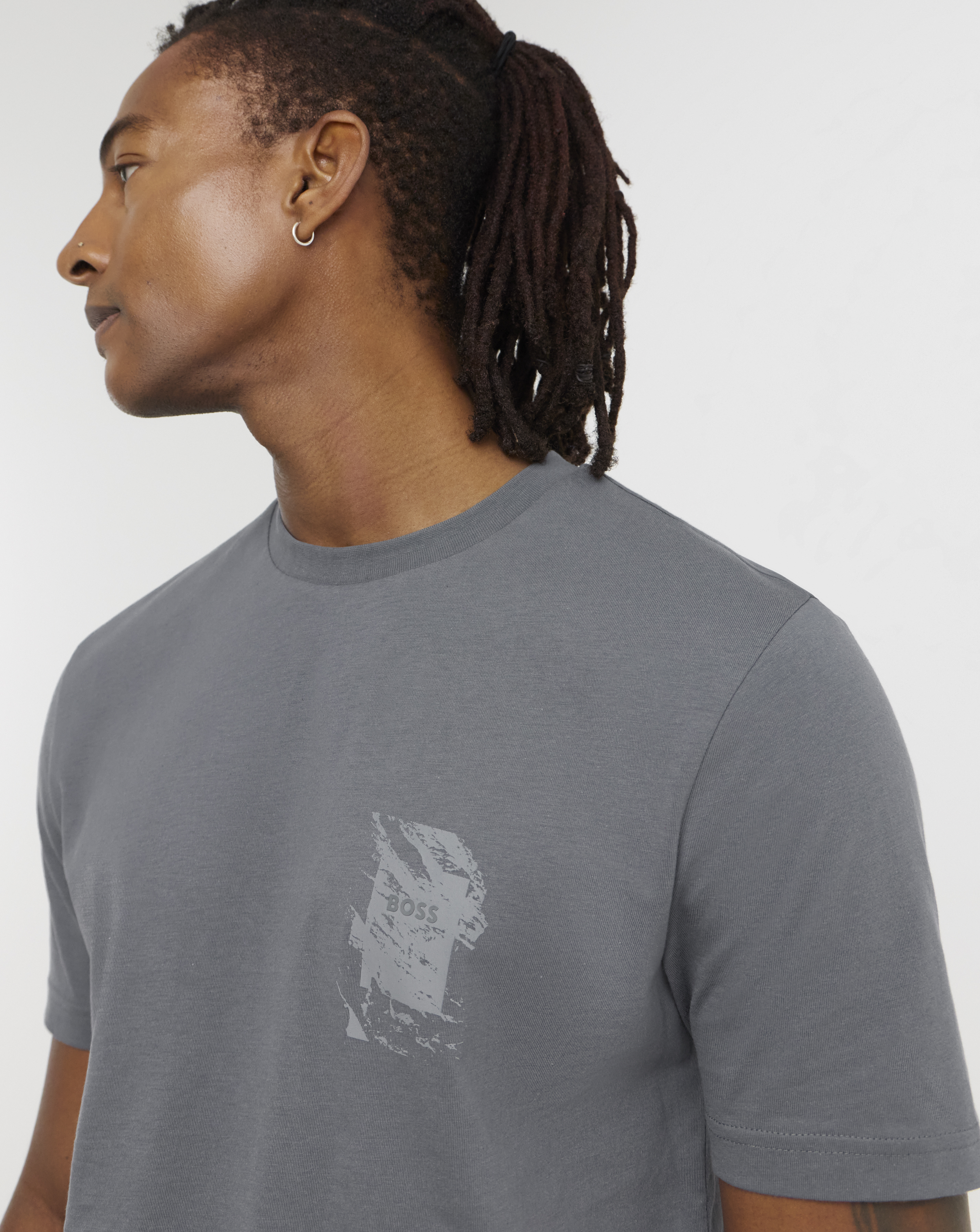 BOSS Graphic T-Shirt - Charcoal