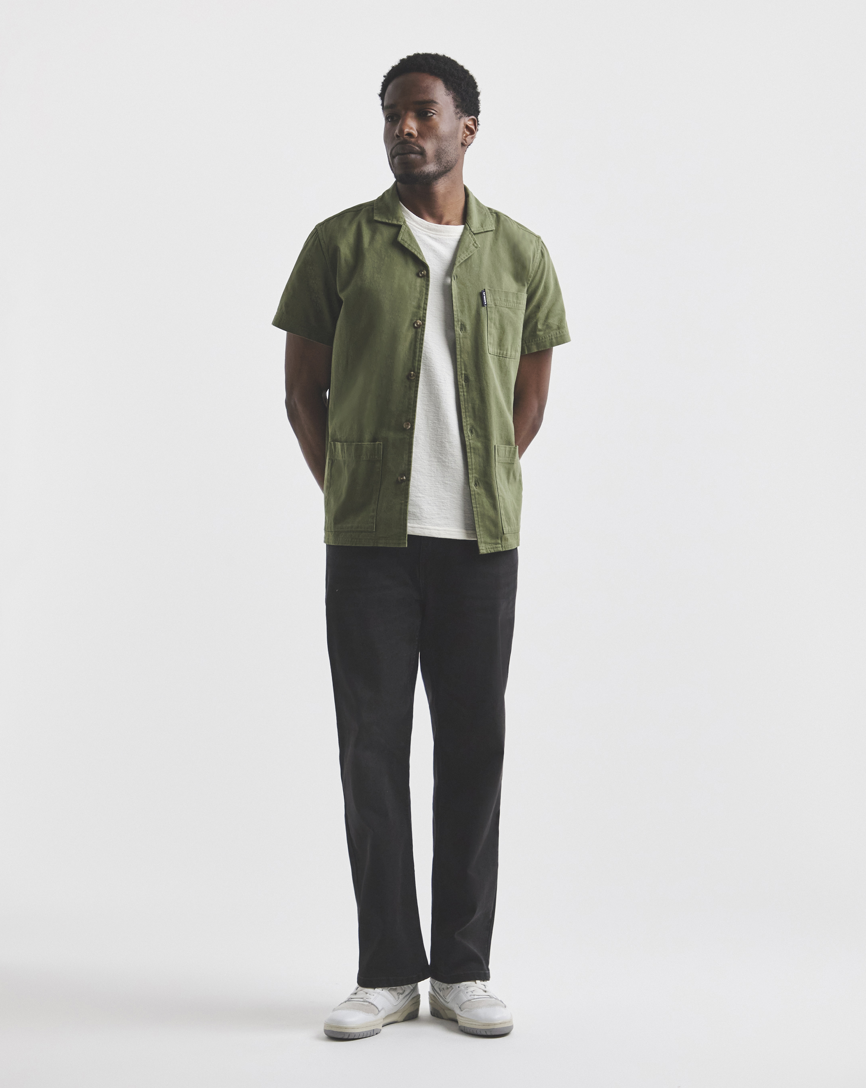 Union Loose Fit Stretch Jeans Blackwash