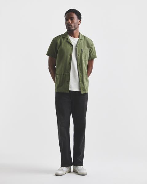 Union Loose Fit Stretch Jeans Blackwash