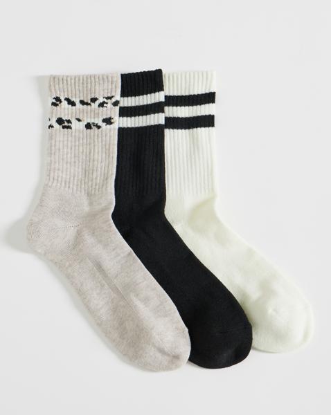 3PK Sports Animal Socks