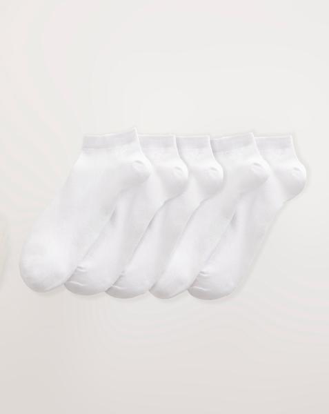 Jack & Jones Dongo Socks 5 Pack - White