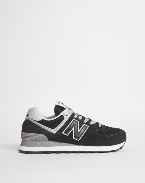 New Balance 574 Trainers - Black/grey - Size 4 - Womens