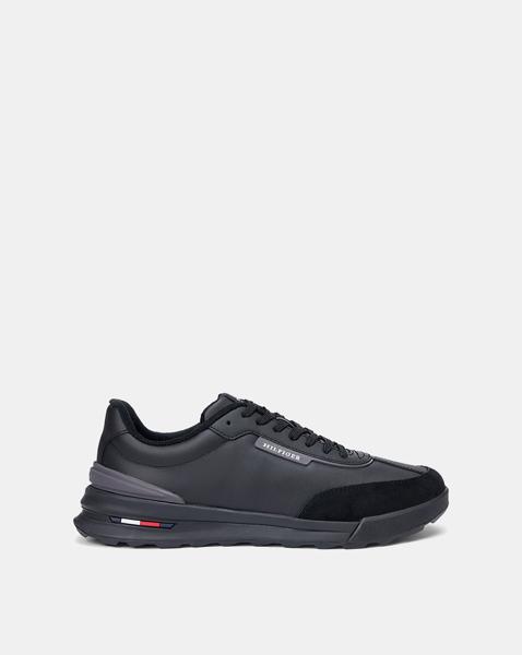 Tommy Hilfiger Leather Mix Retro Runner