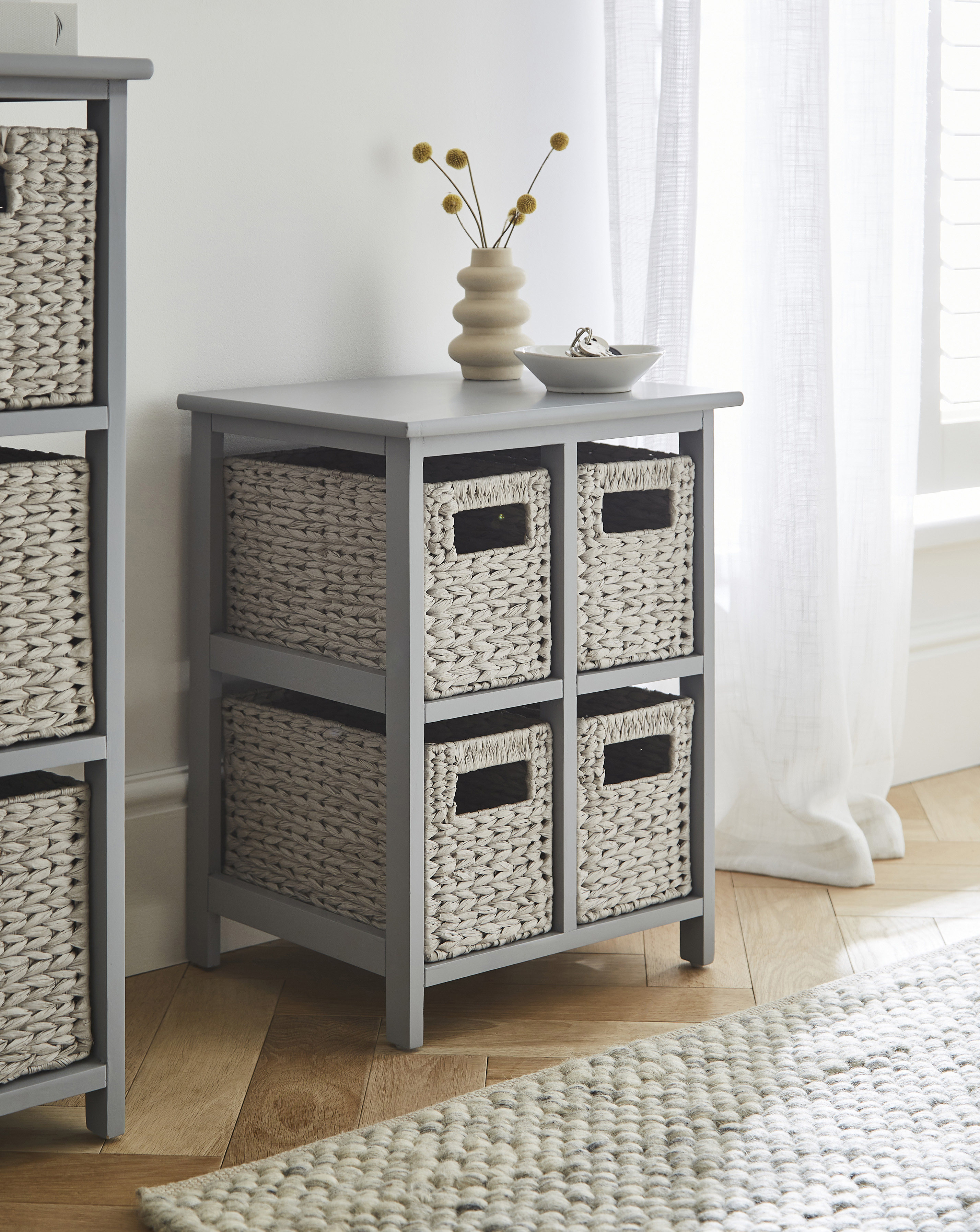 Hyacinth 4 Drawer Square Unit