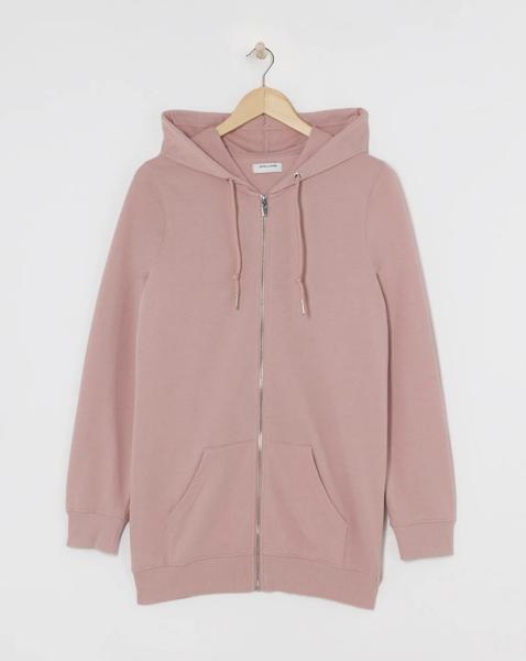 The Longline Zip up Hoodie