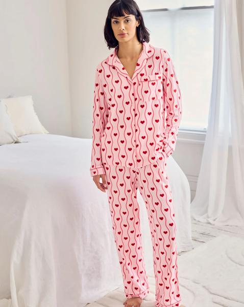 Chelsea Peers Classic Long Button Up Set