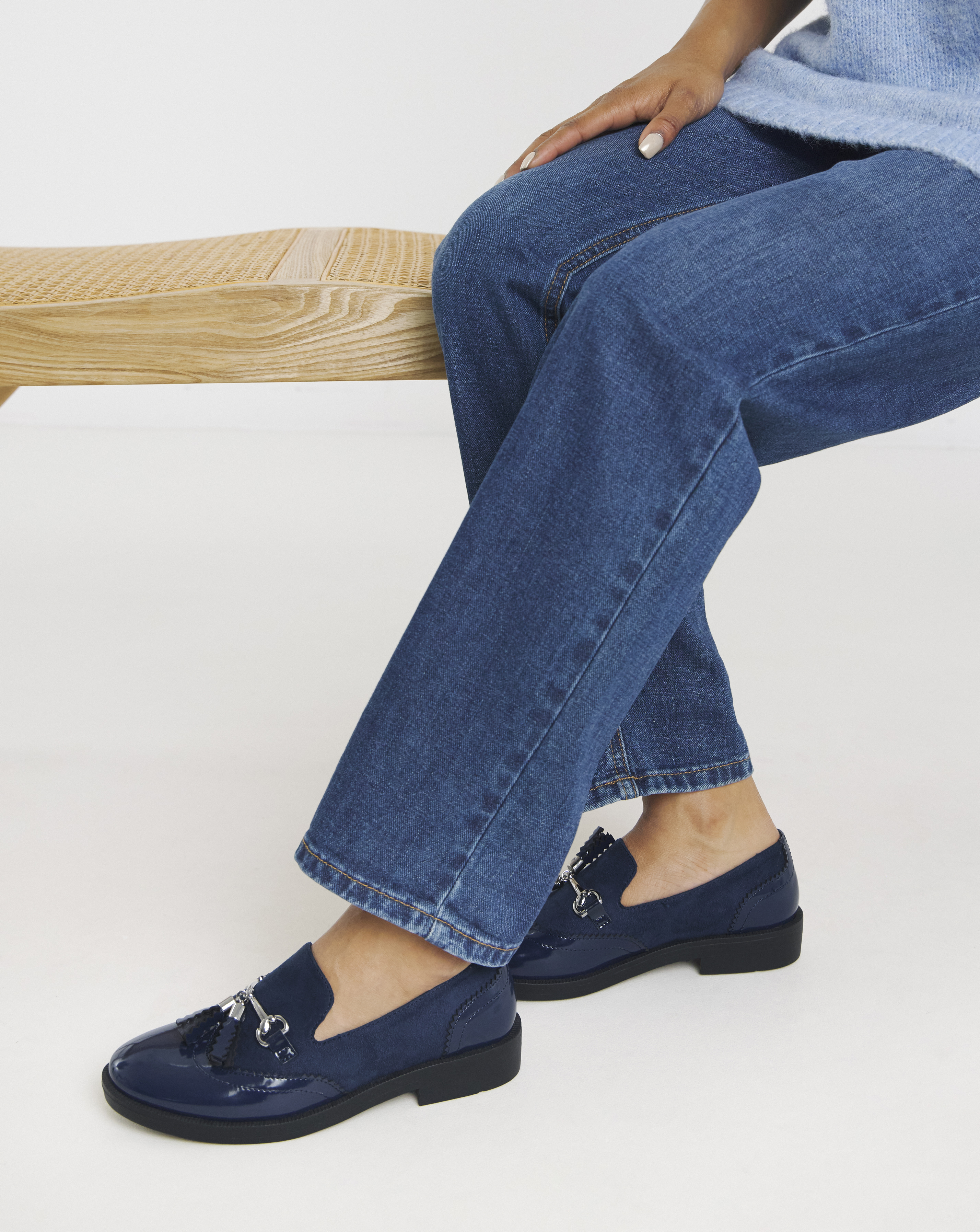 Brogue Tassle Loafer Wide