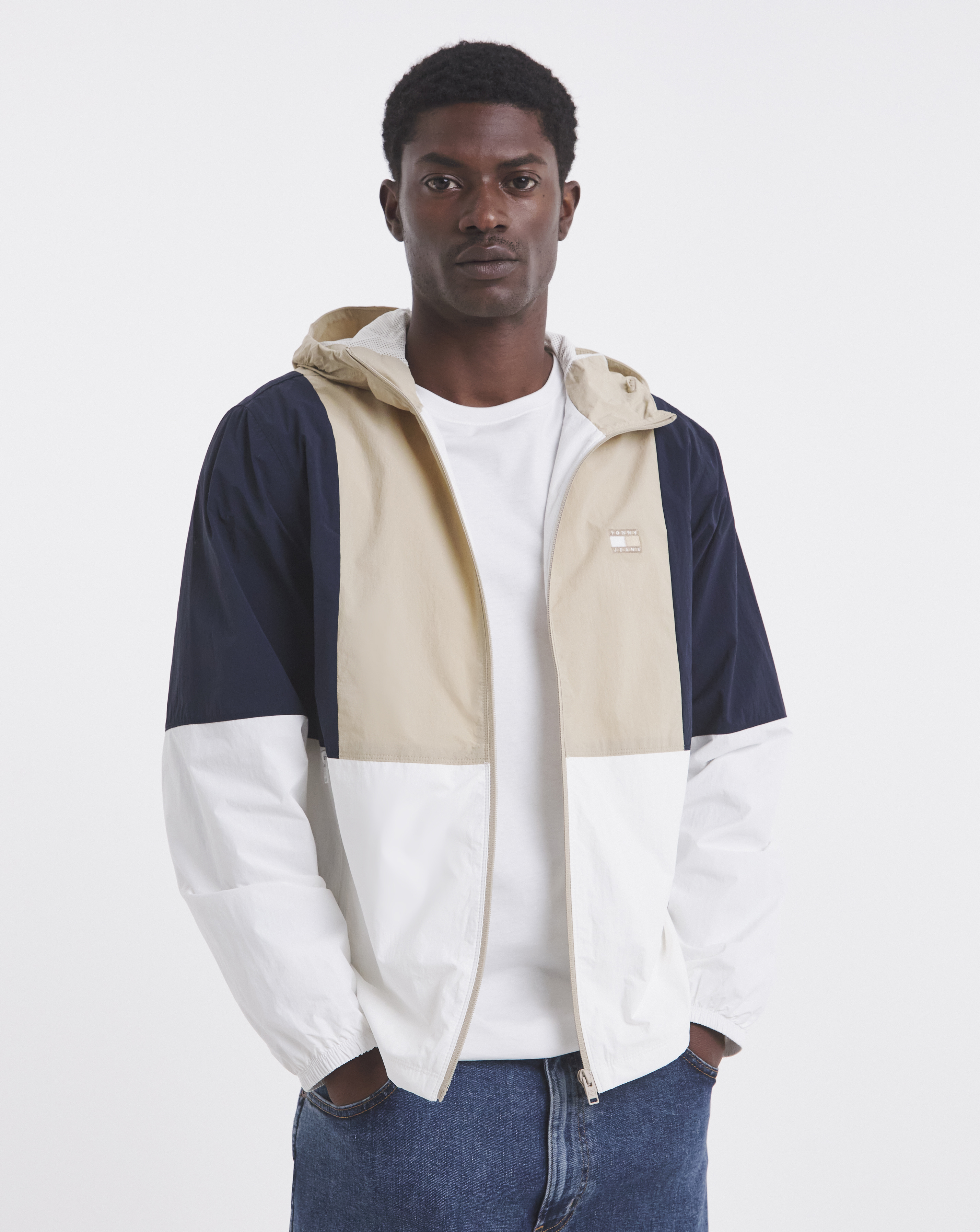 Tommy Jeans Windbreaker - Ecru