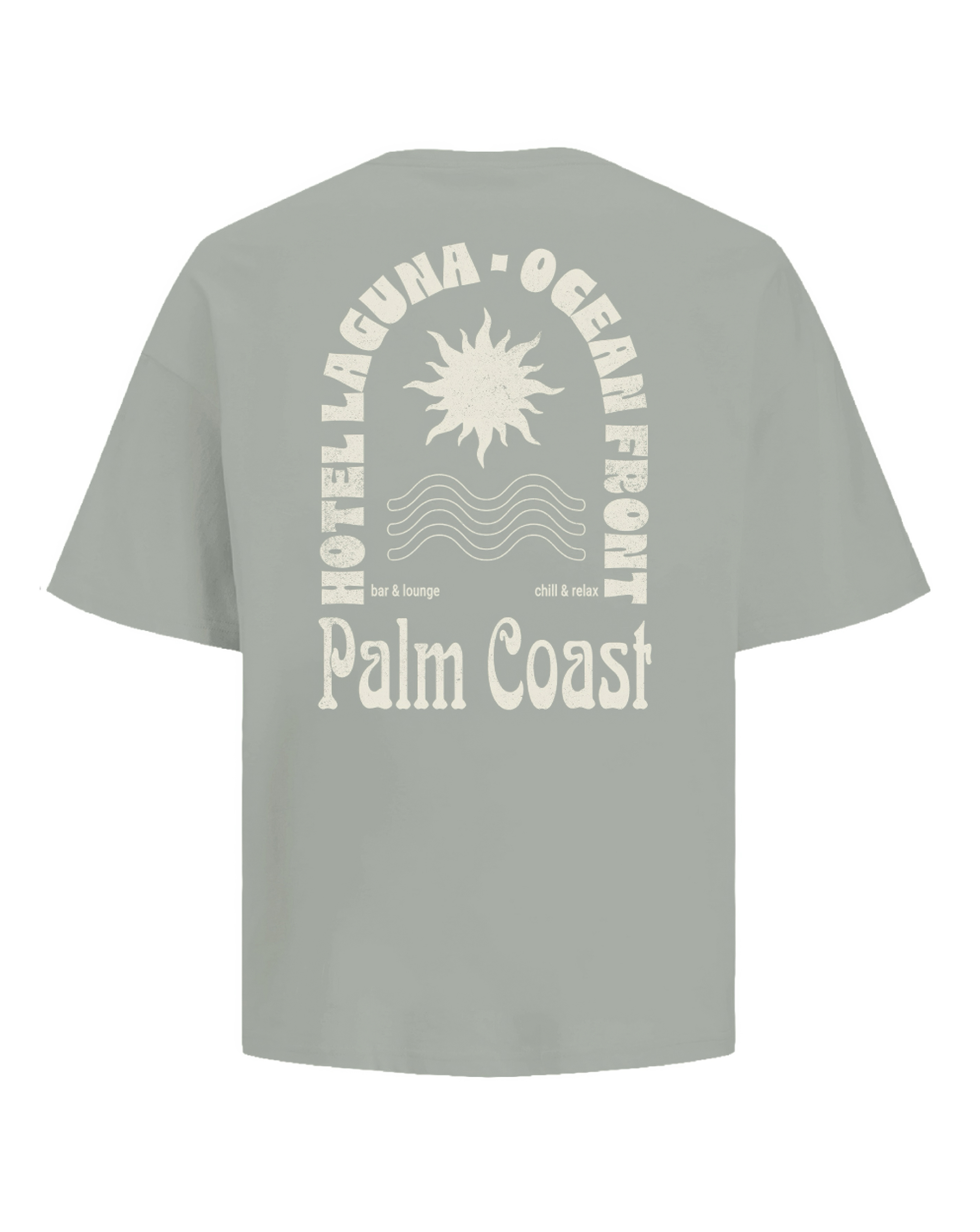 Jack & Jones Men's Green Palm Coast T-Shirt Size M(44) - Image 2
