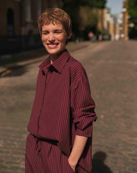 Stripe Oversized Shirt
