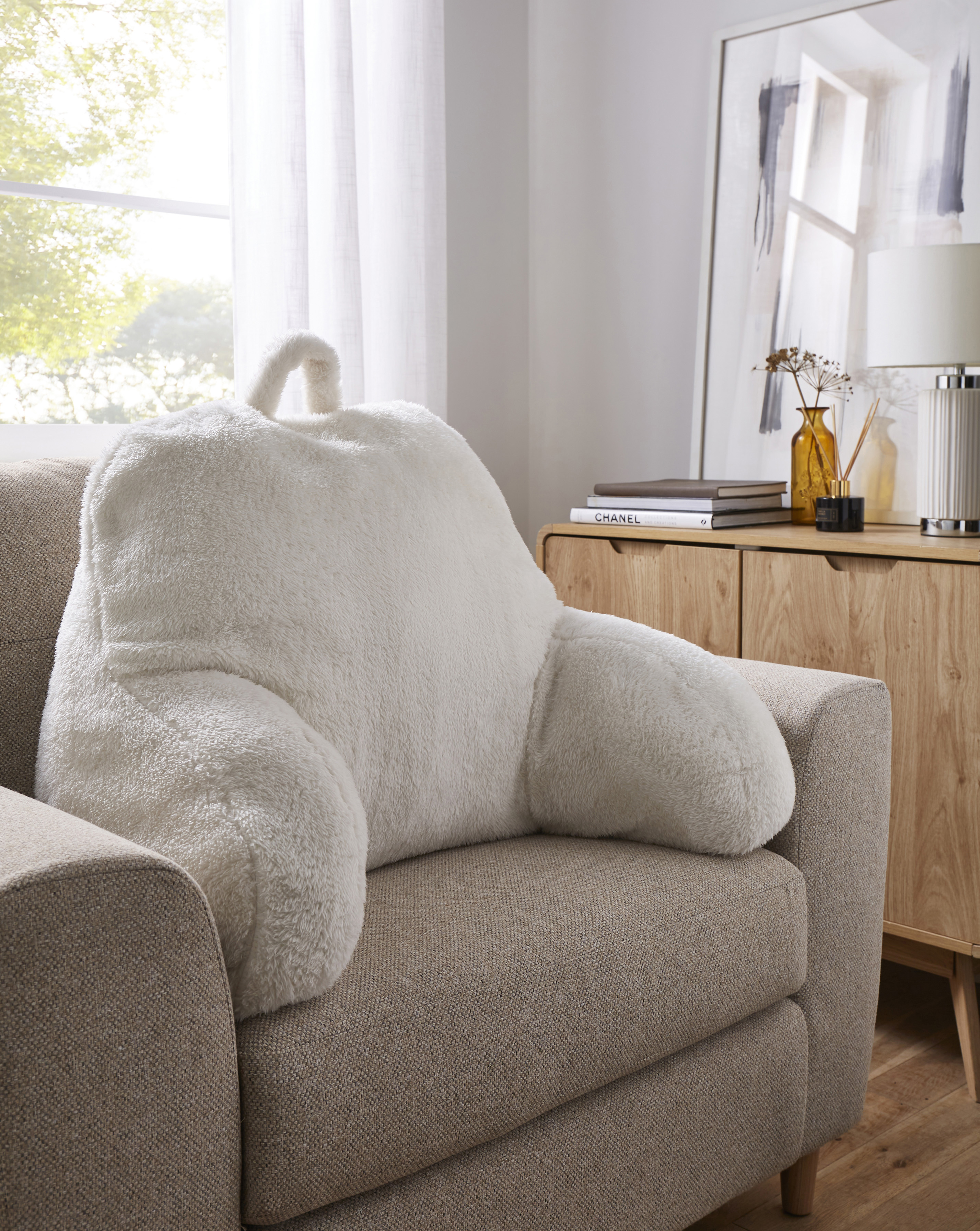 Cuddle Fleece Back Support Cushion