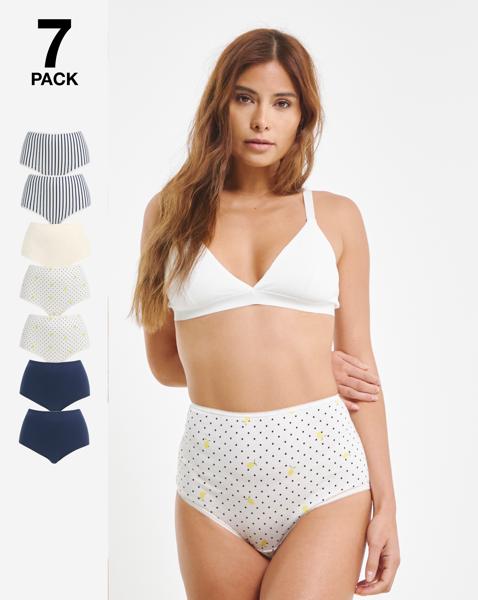 Pretty Secrets 7 Pack Full Fit Brief