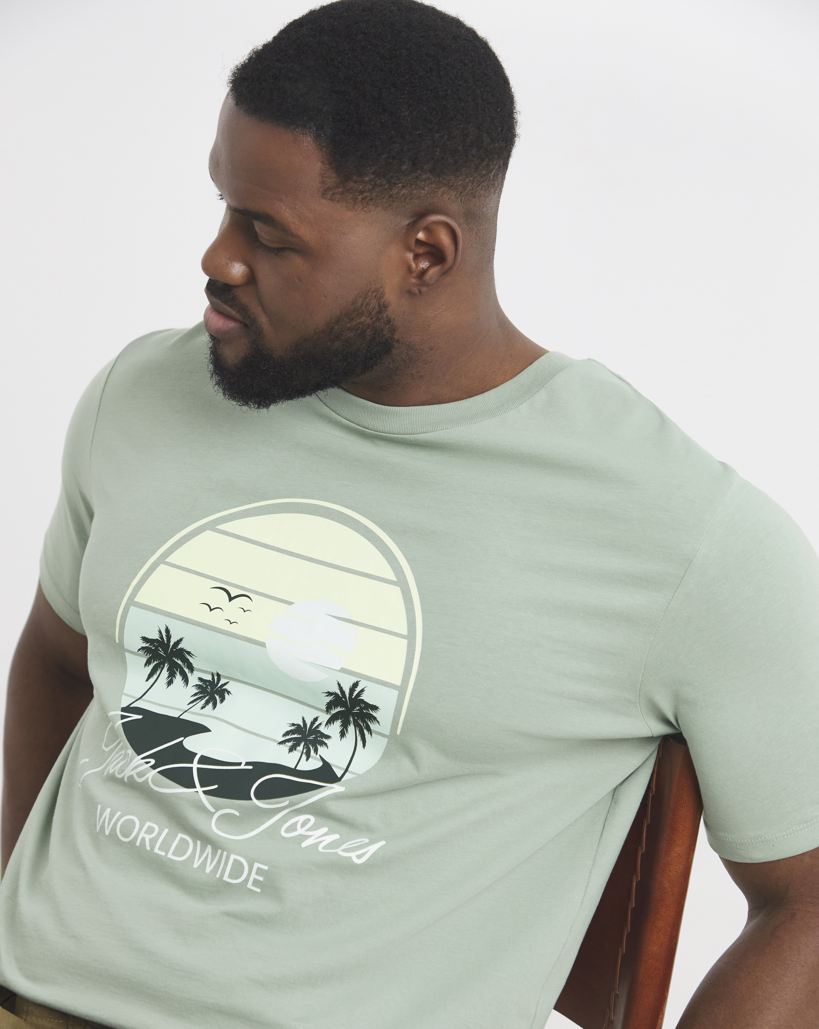 Jack & Jones Palm Graphic T-Shirt