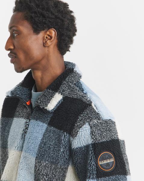 Napapijri Montepiana Check Teddy Fleece