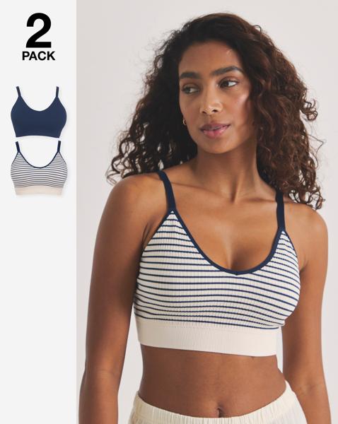 2 Pack Knitted Comfort Tops