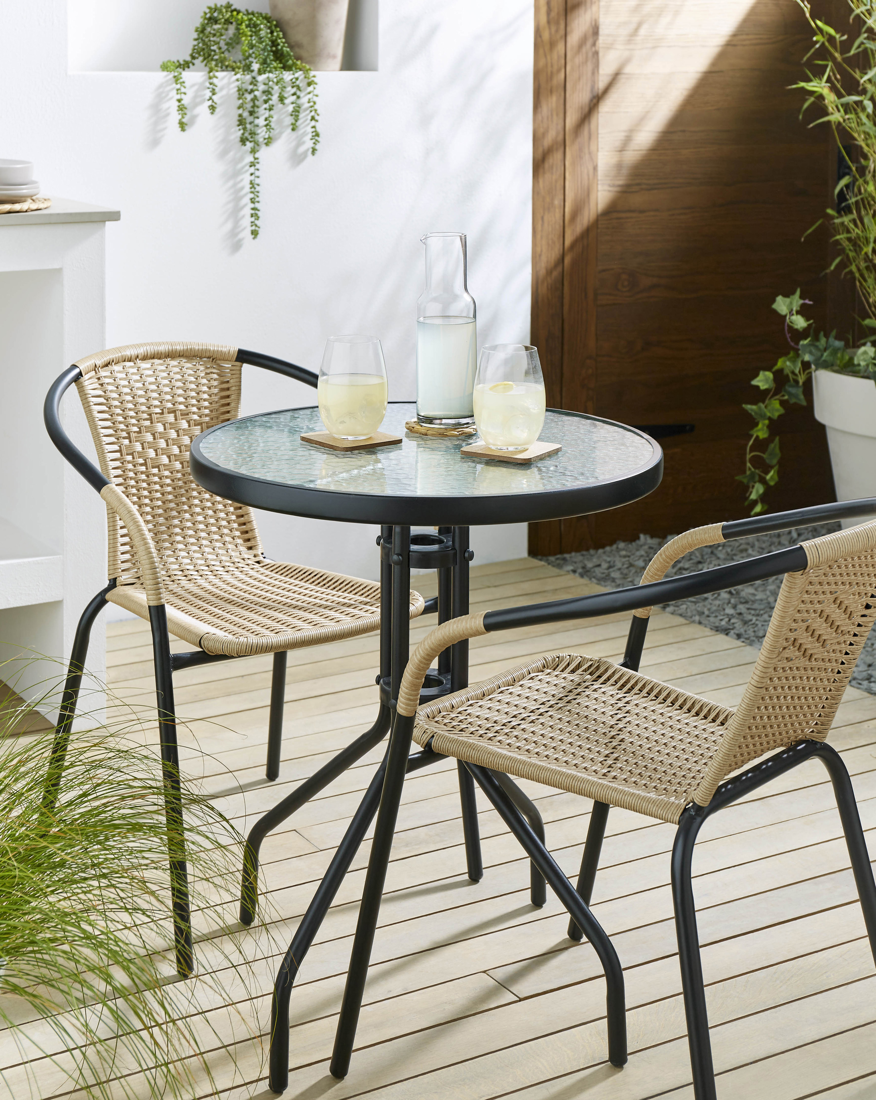 Rattan Bistro Set