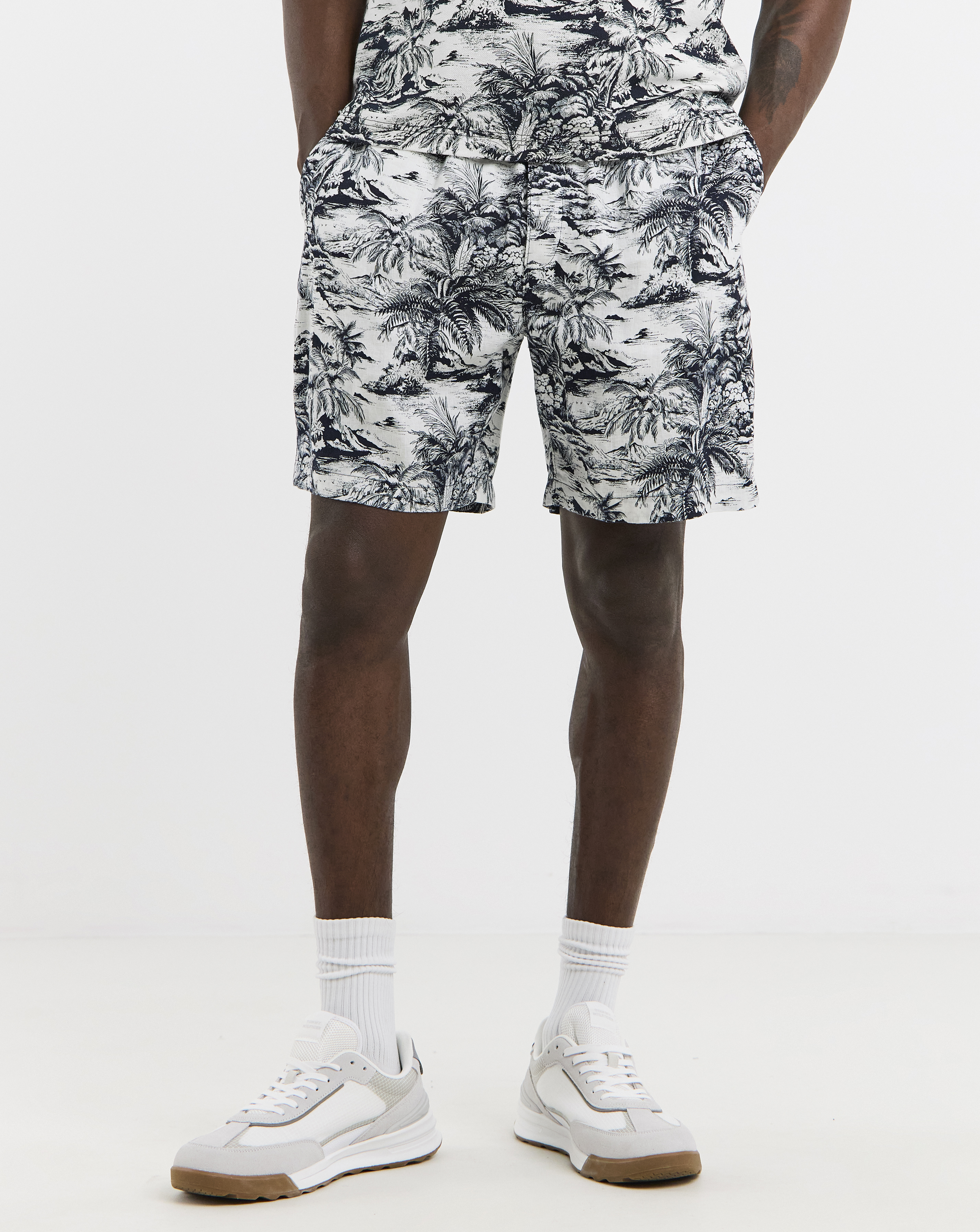 Tommy Hilfiger Printed Short-Navy