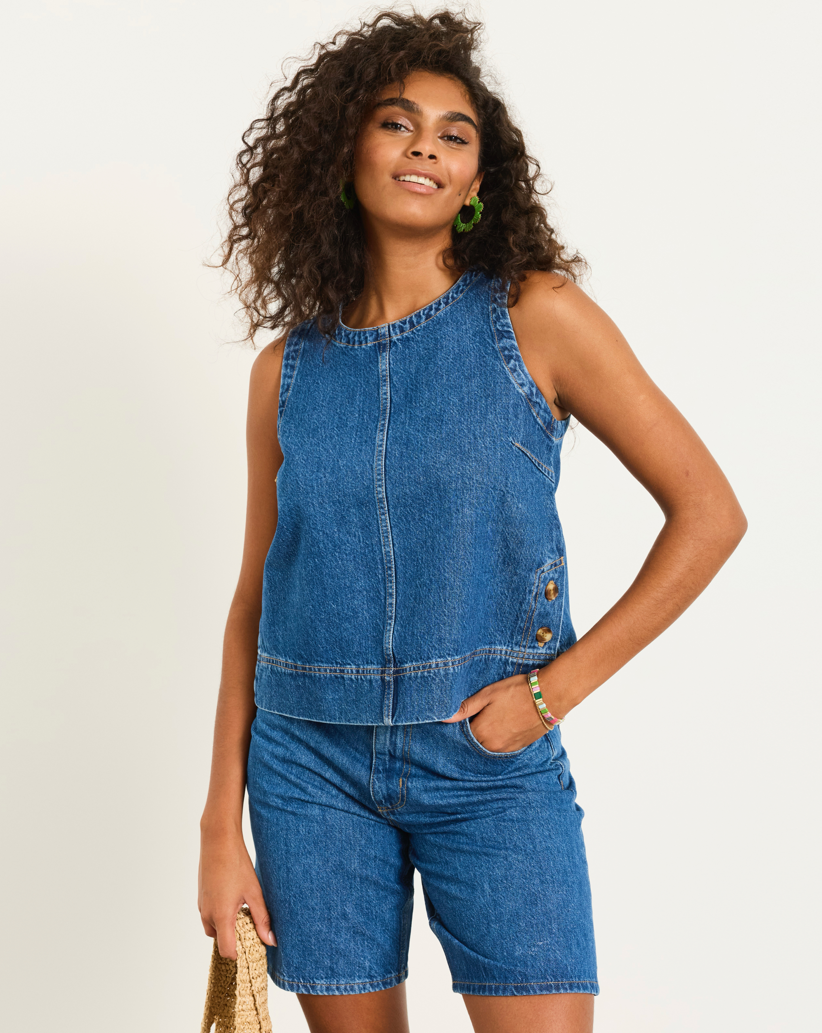 FatFace Women's Denim Blouse Size 24
