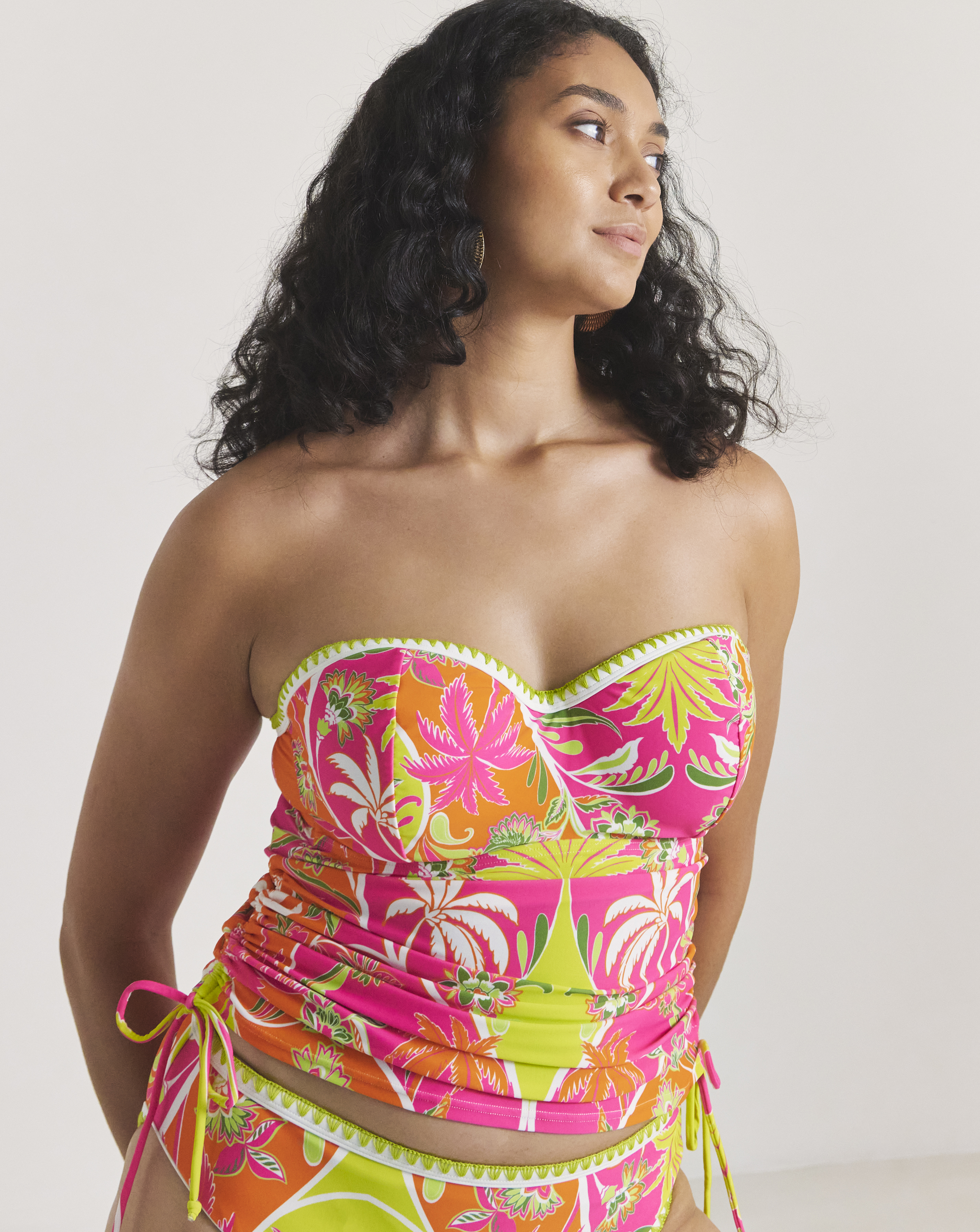 Figleaves Frida Bandeau Tankini Top