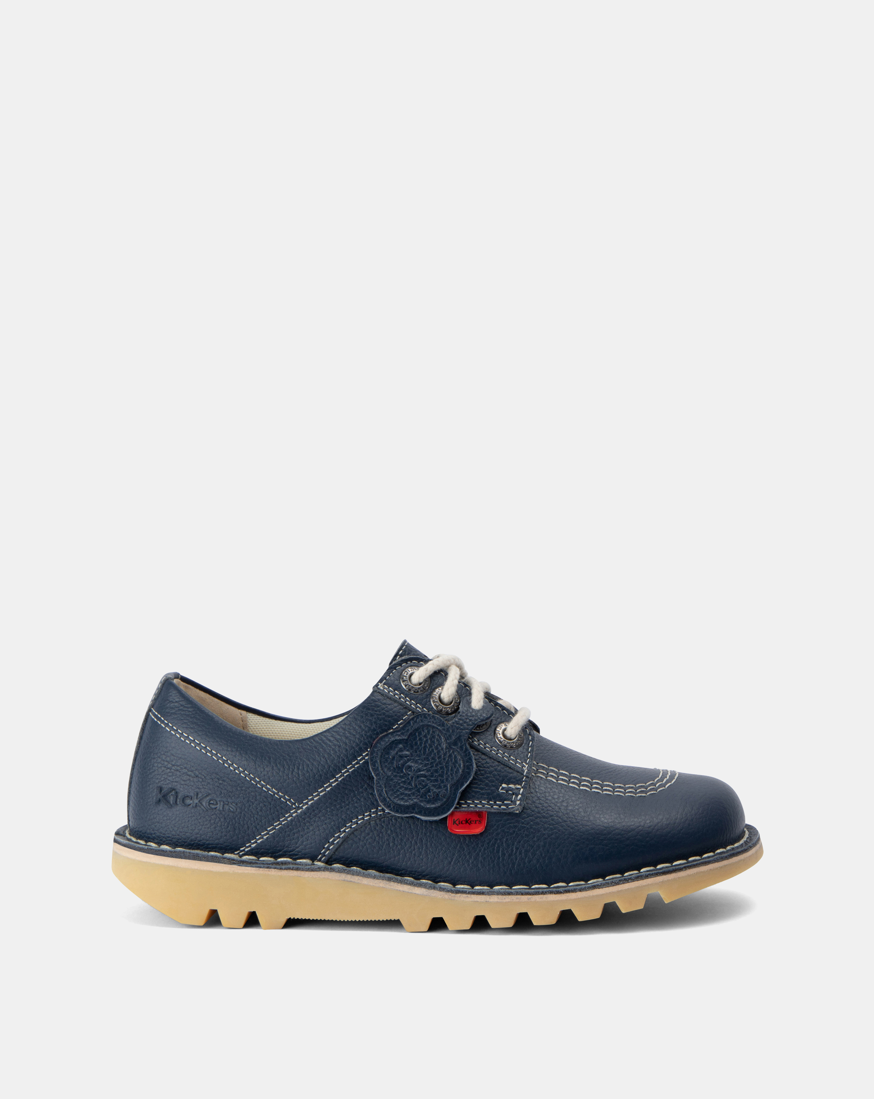 Kickers Kick Lo Leather Shoes