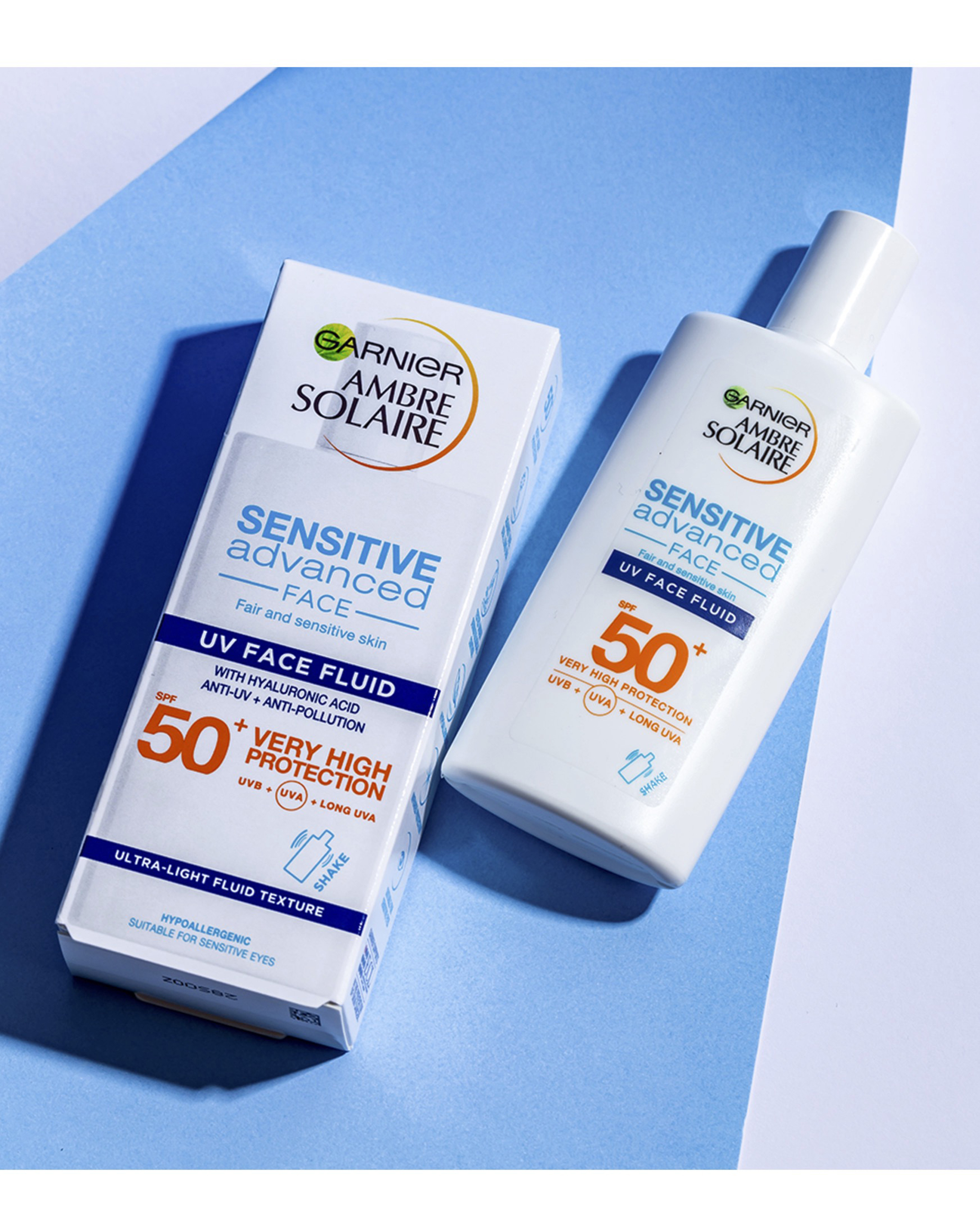 Ambre Solaire Sensitive Face Fluid SPF50