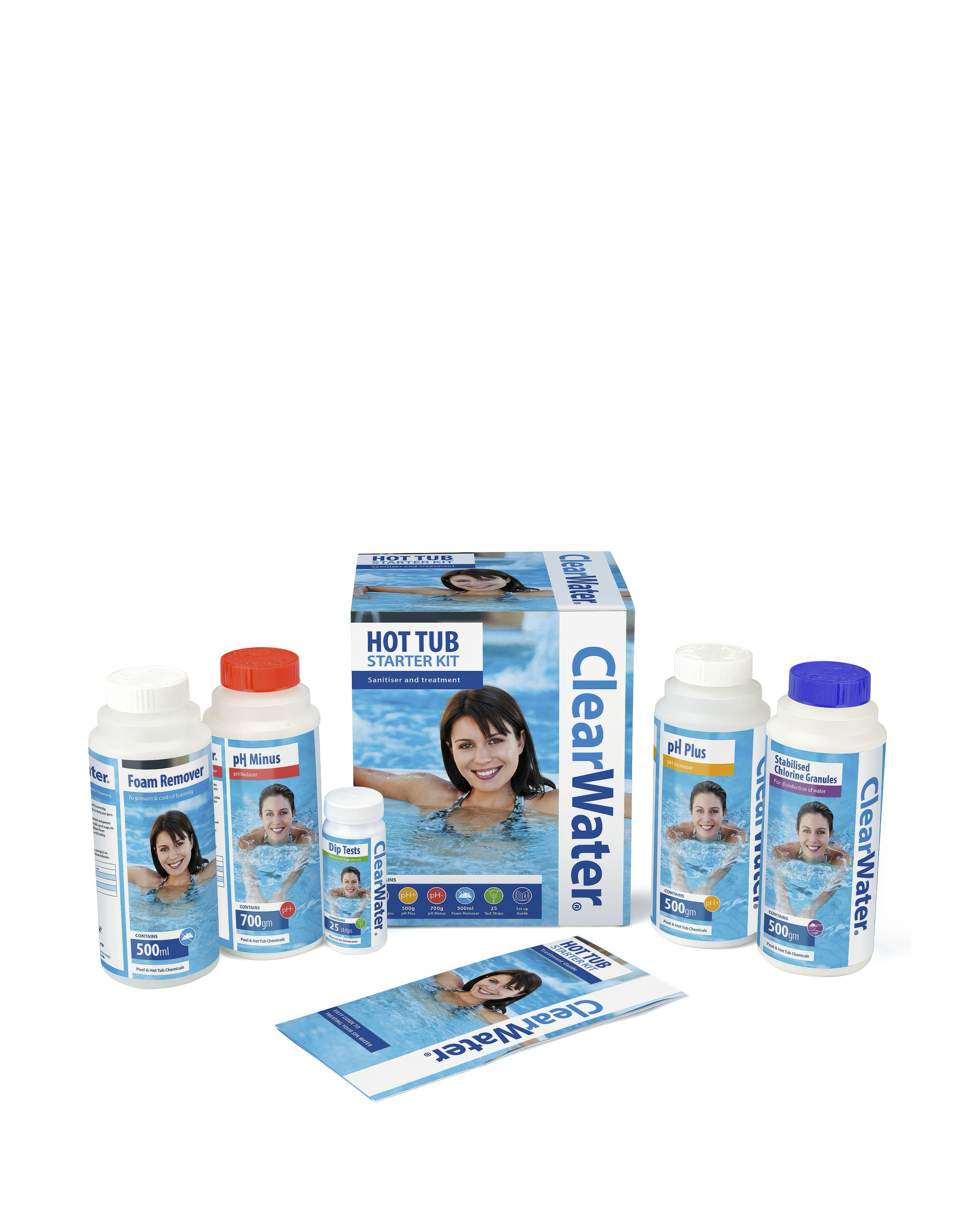 Clearwater Hot Tub Chemical Starter Kit