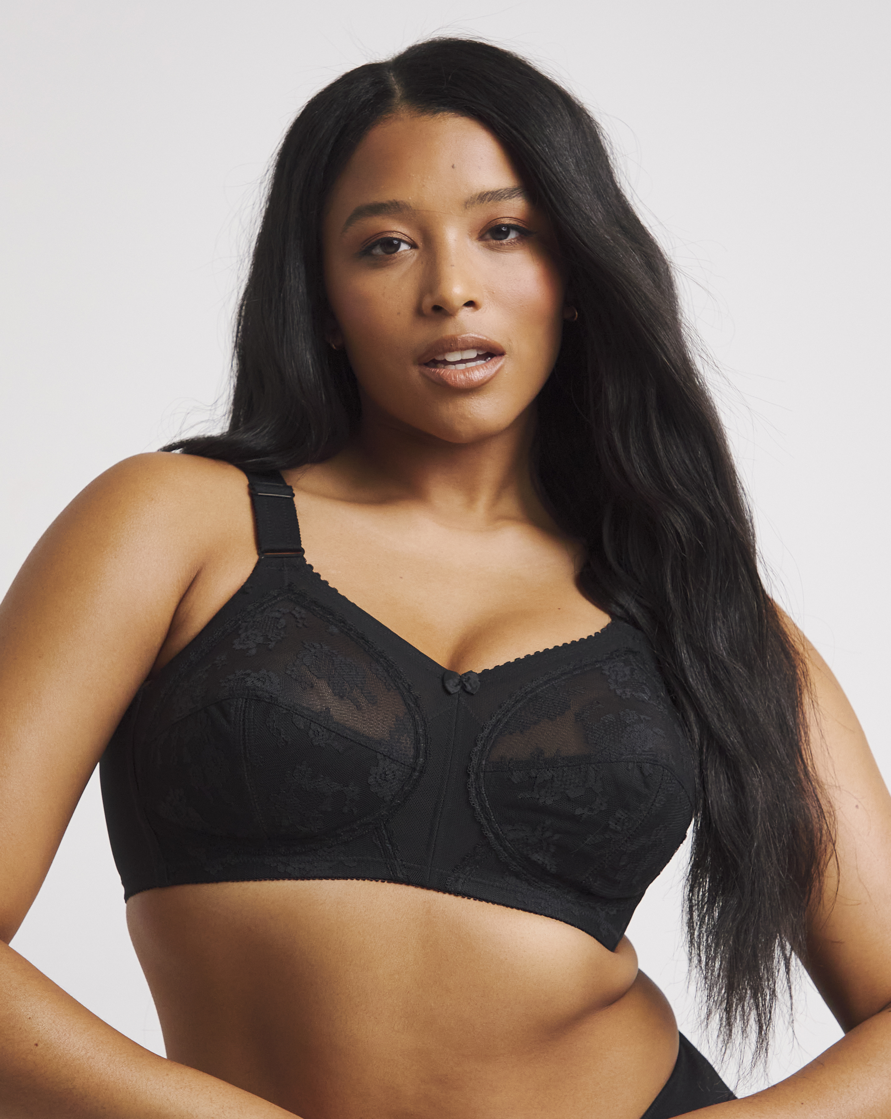 Triumph Women's Black Doreen Non Wired Bra 42D