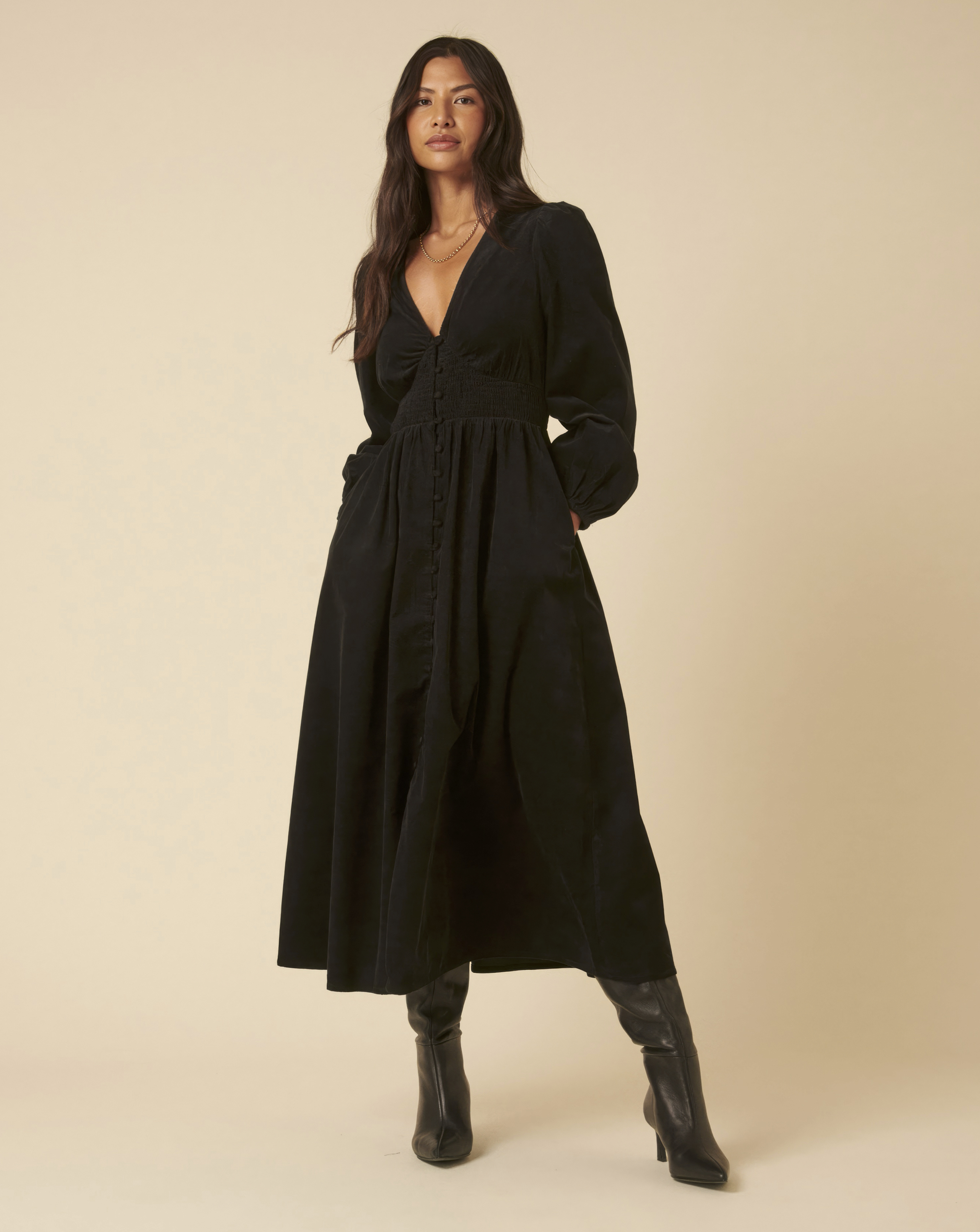 Nobody's Child Riley Midi Dress