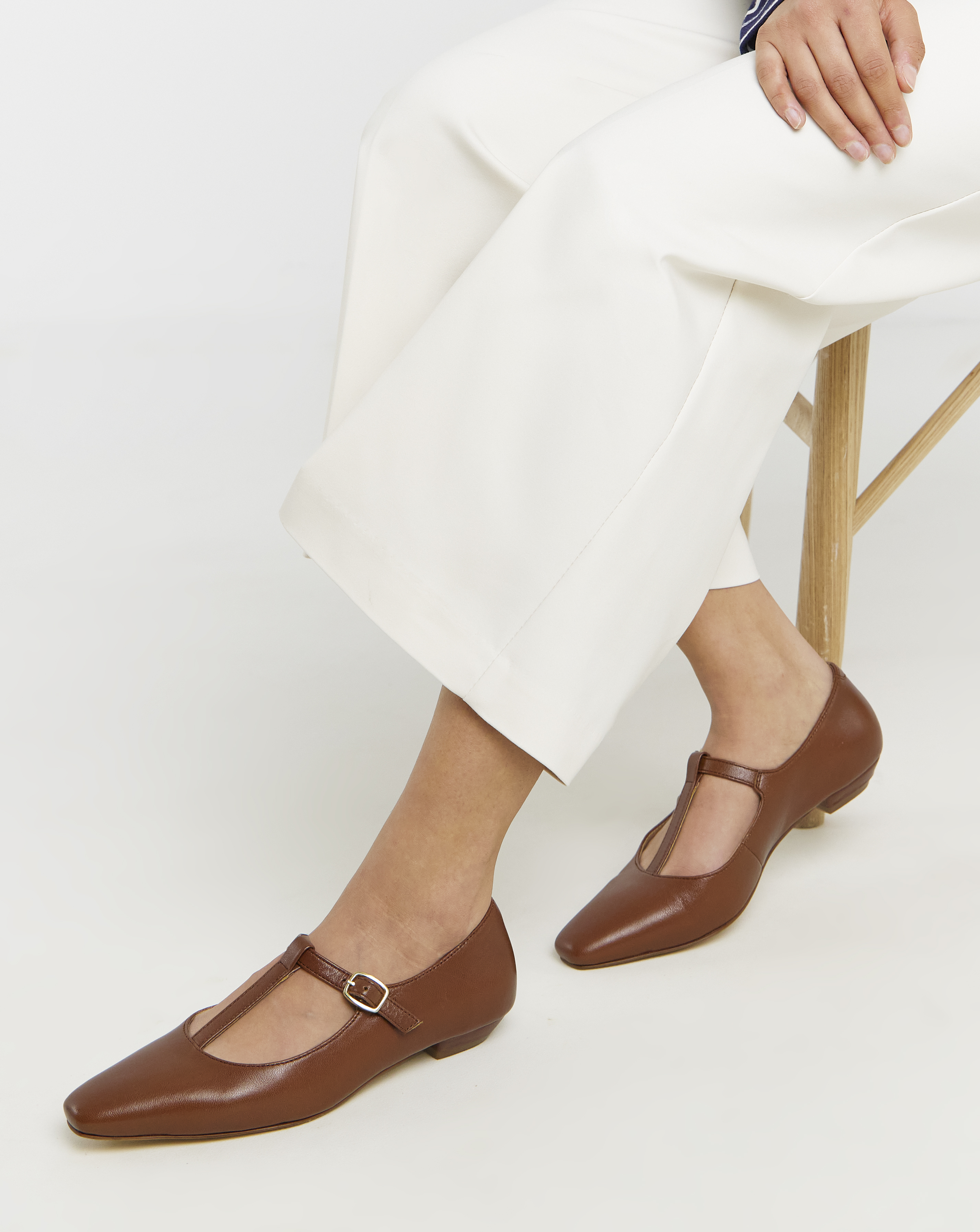 Square Toe Mary Janes Wide