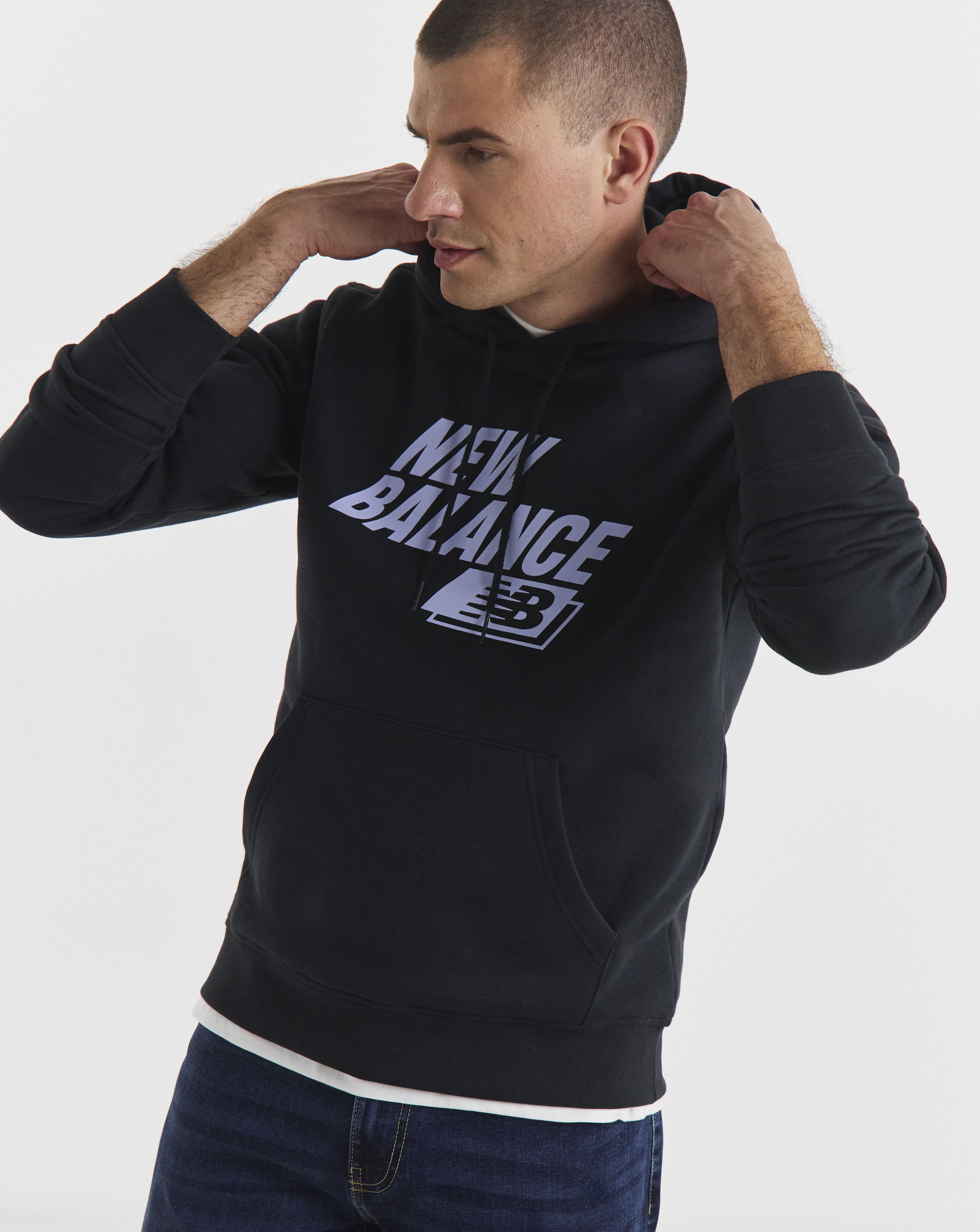 New Balance Graphic Logo Hoodie
