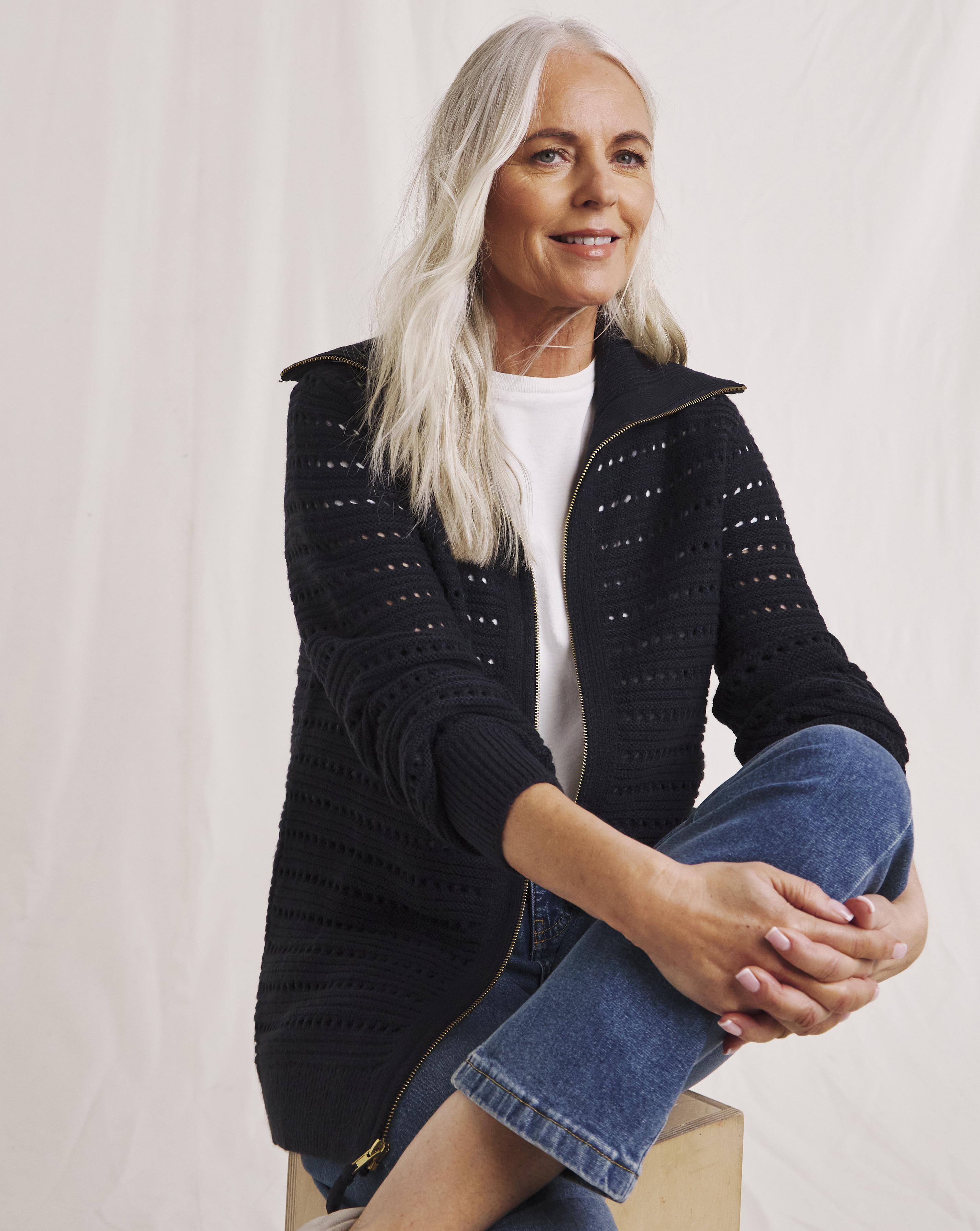 Julipa Zip Up Bomber Jacket
