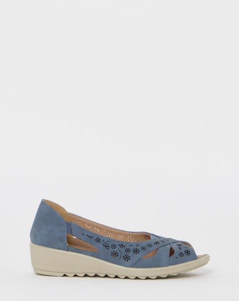 Cushion Walk Peep Toe Sandals E Fit