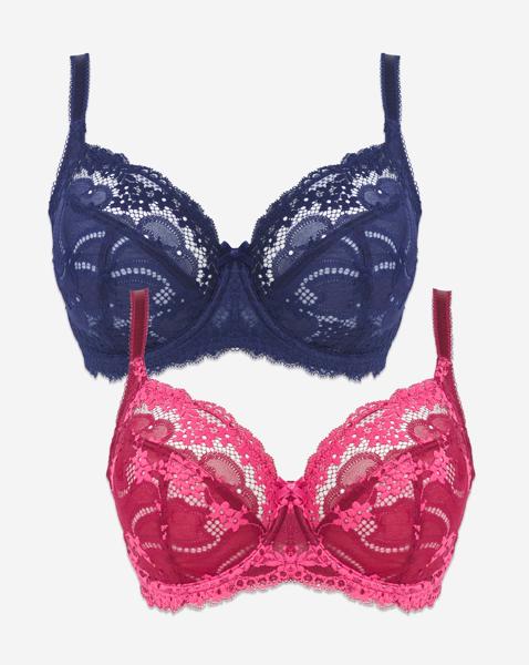 Grace Lace 2 Pack Full Cup Bra