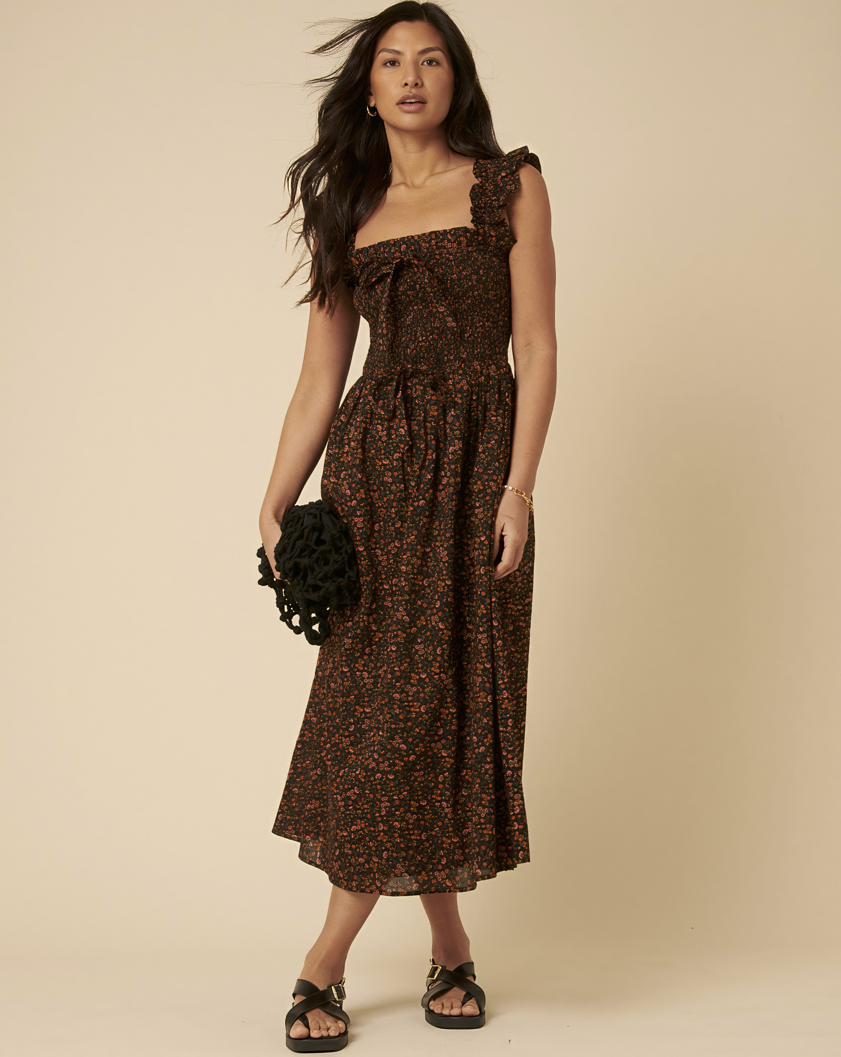 Nobody's Child Christiana Midi Dress