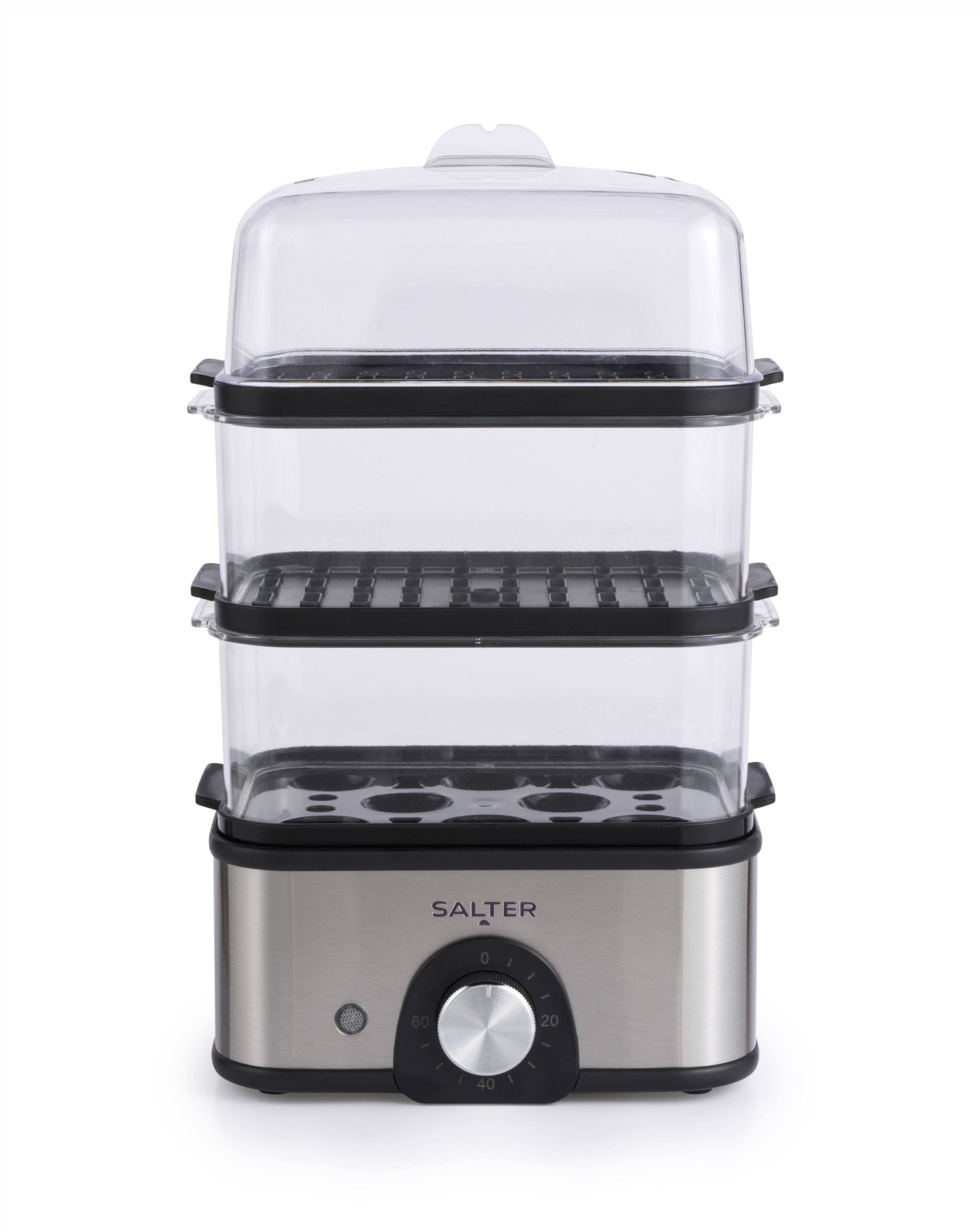 Salter Compact Litre Tier Steamer Size 3