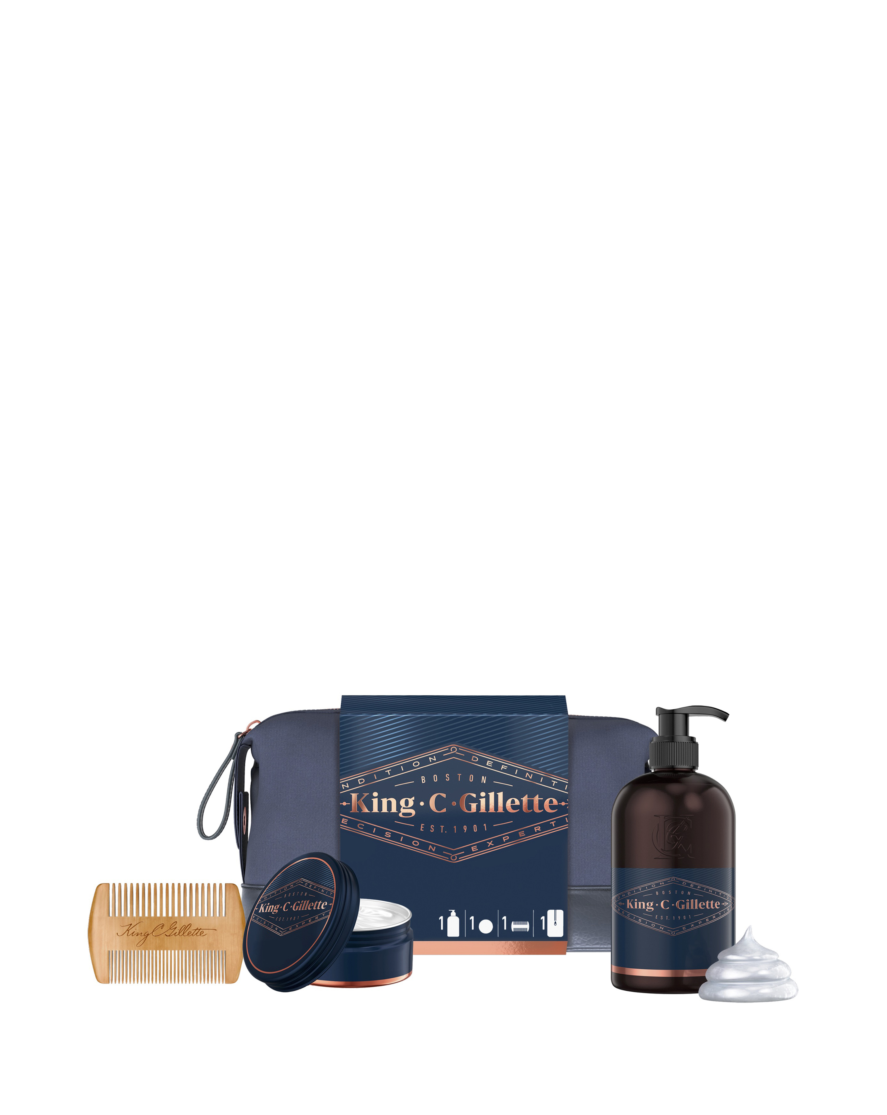 King C Gillette Washbag