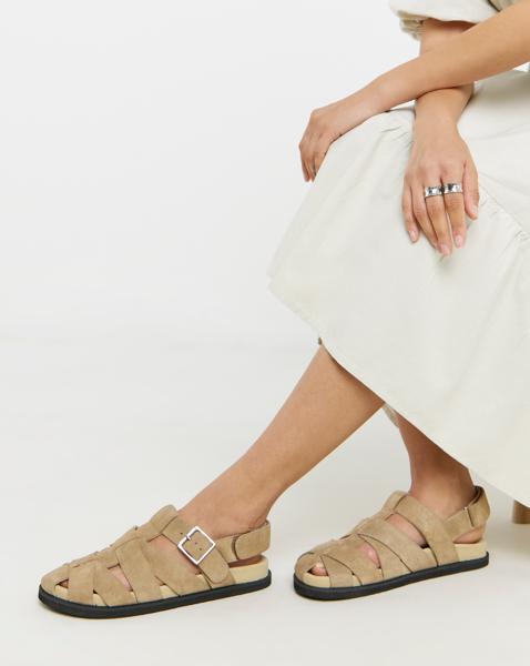 Fisherman Stlye Mule Wide