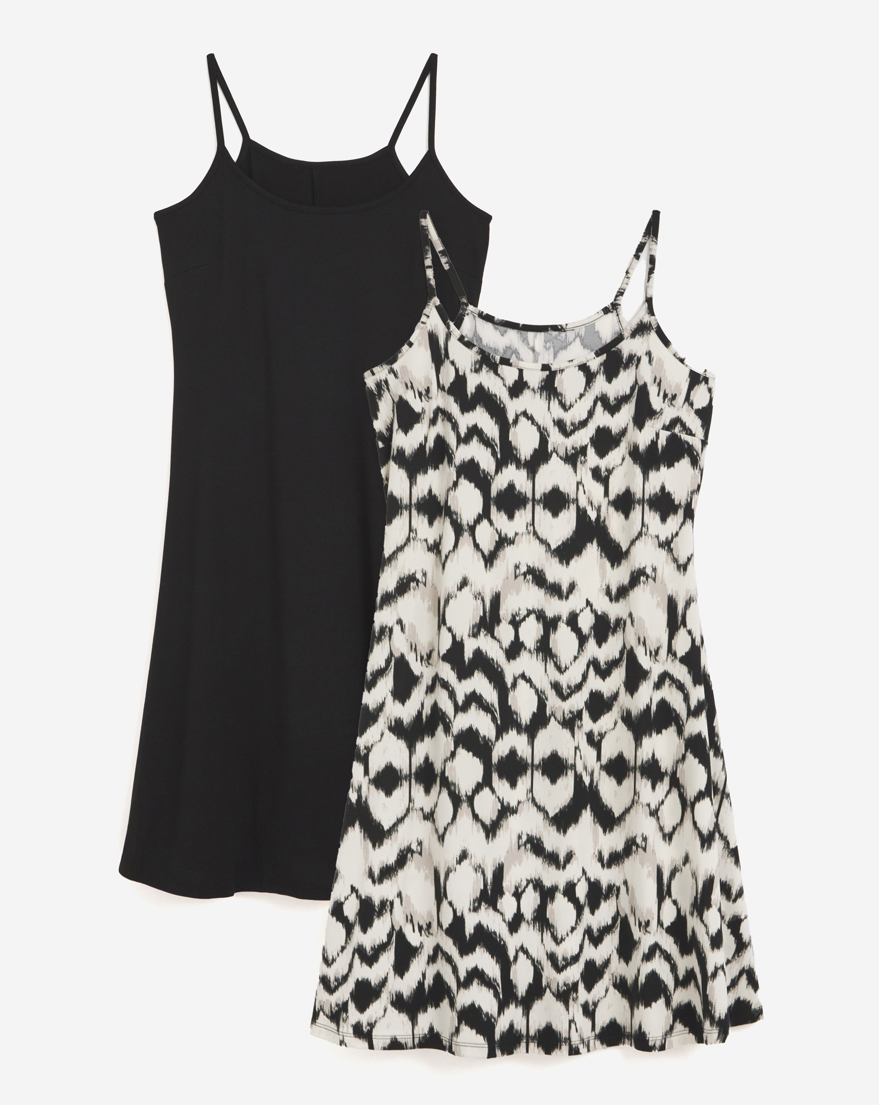 2 Pack Strappy Cami Dress