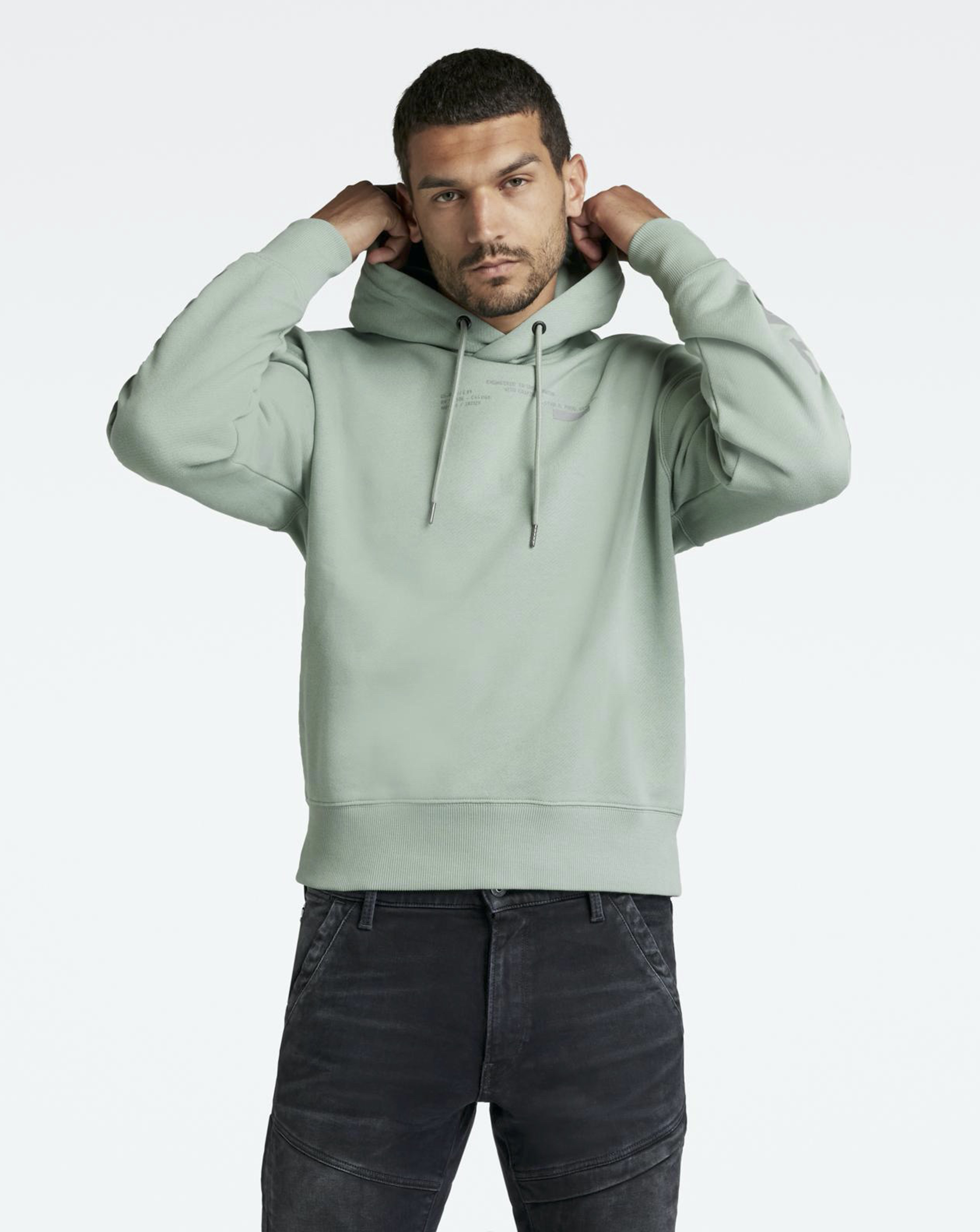 G-Star RAW Graphic Sleeve Hoodie