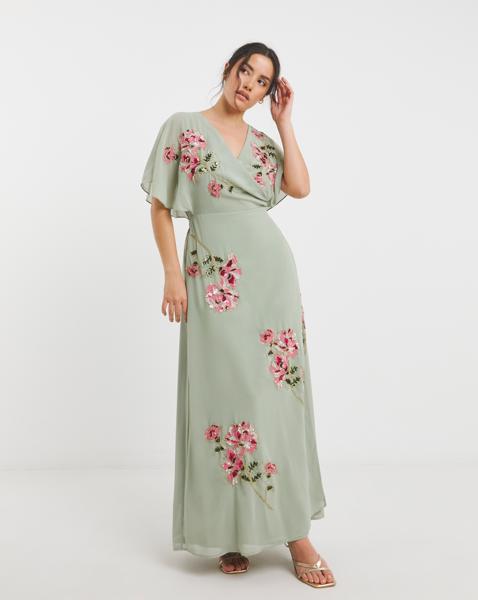 Maya Deluxe Wrap Dress - Image